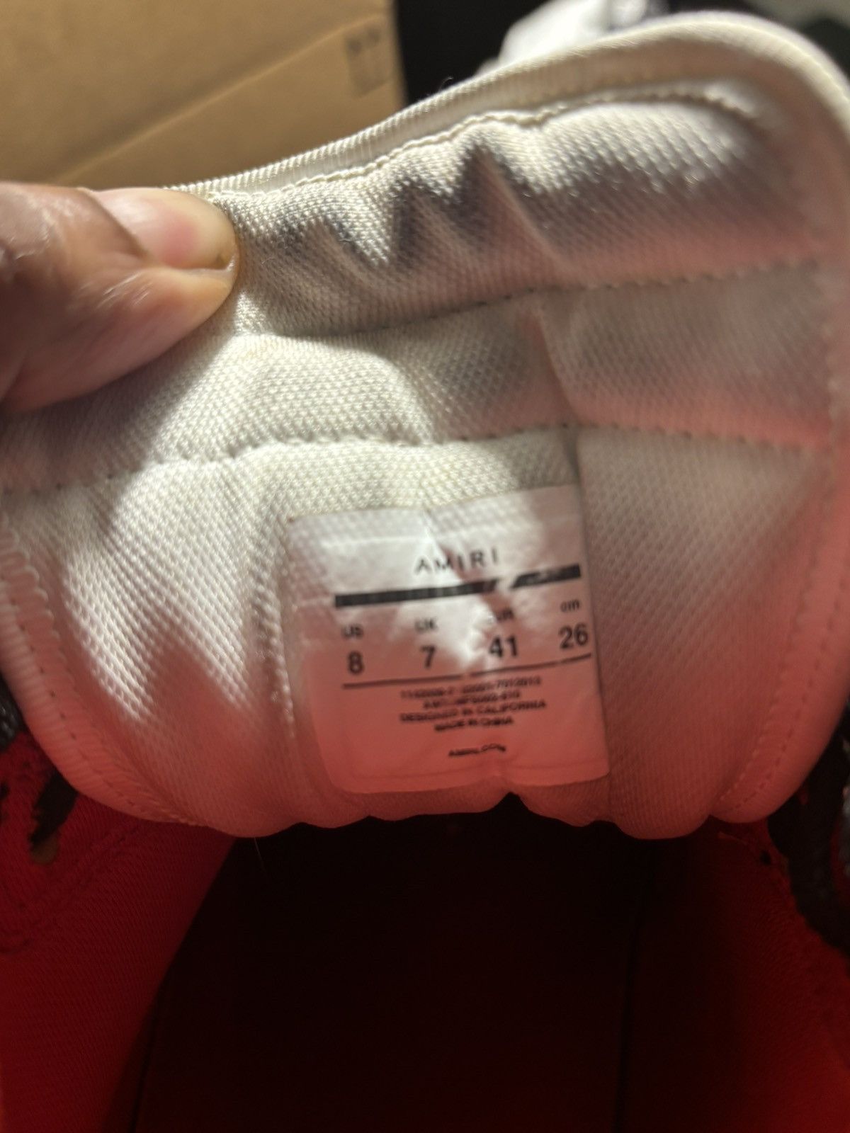 Amiri AMIRI Skel Top Hi Size US 8 / EU 41 - 16 Thumbnail