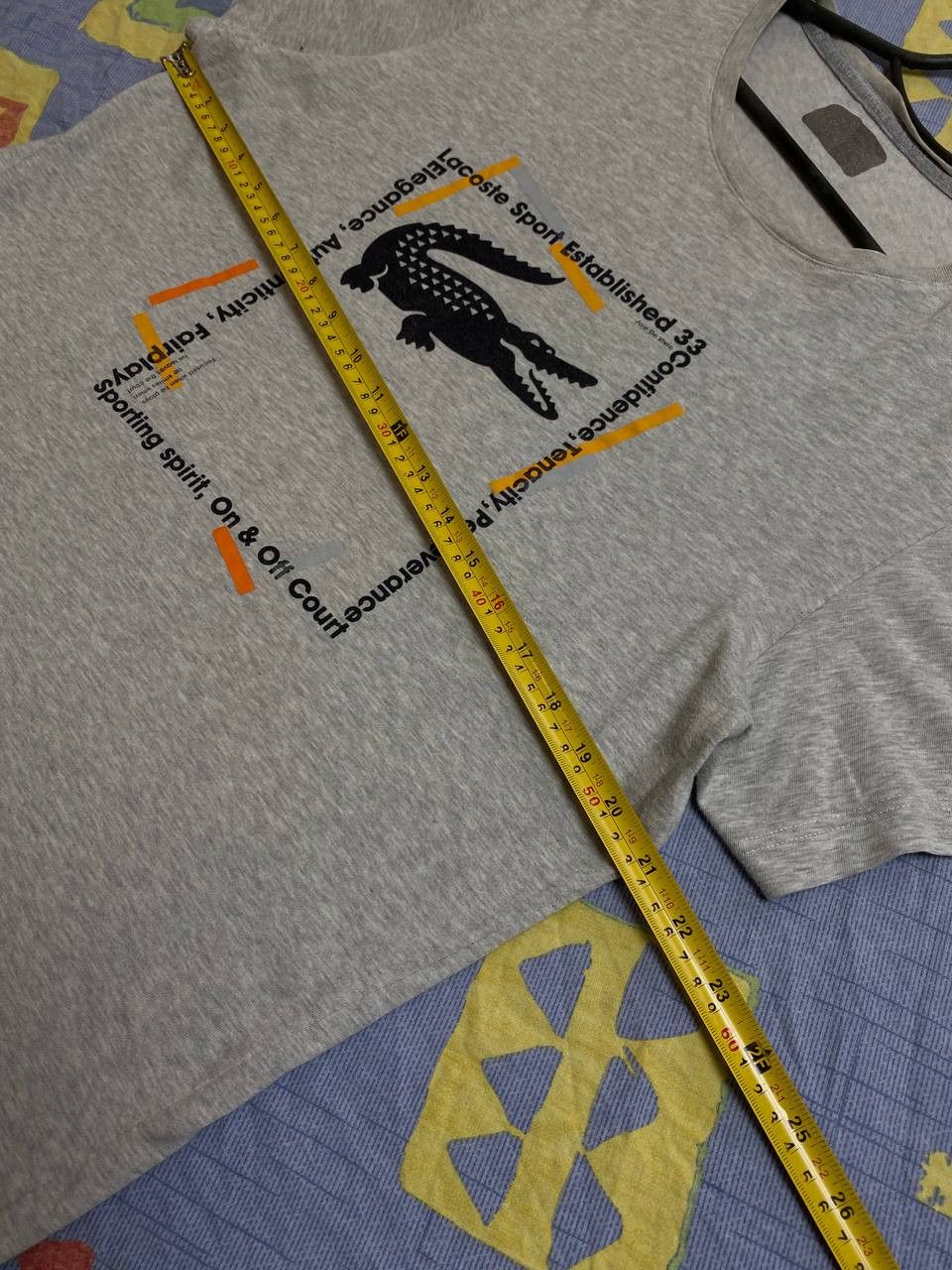 Lacoste Lacoste T-shirt Big Logo Size US S / EU 44-46 / 1 - 7 Thumbnail