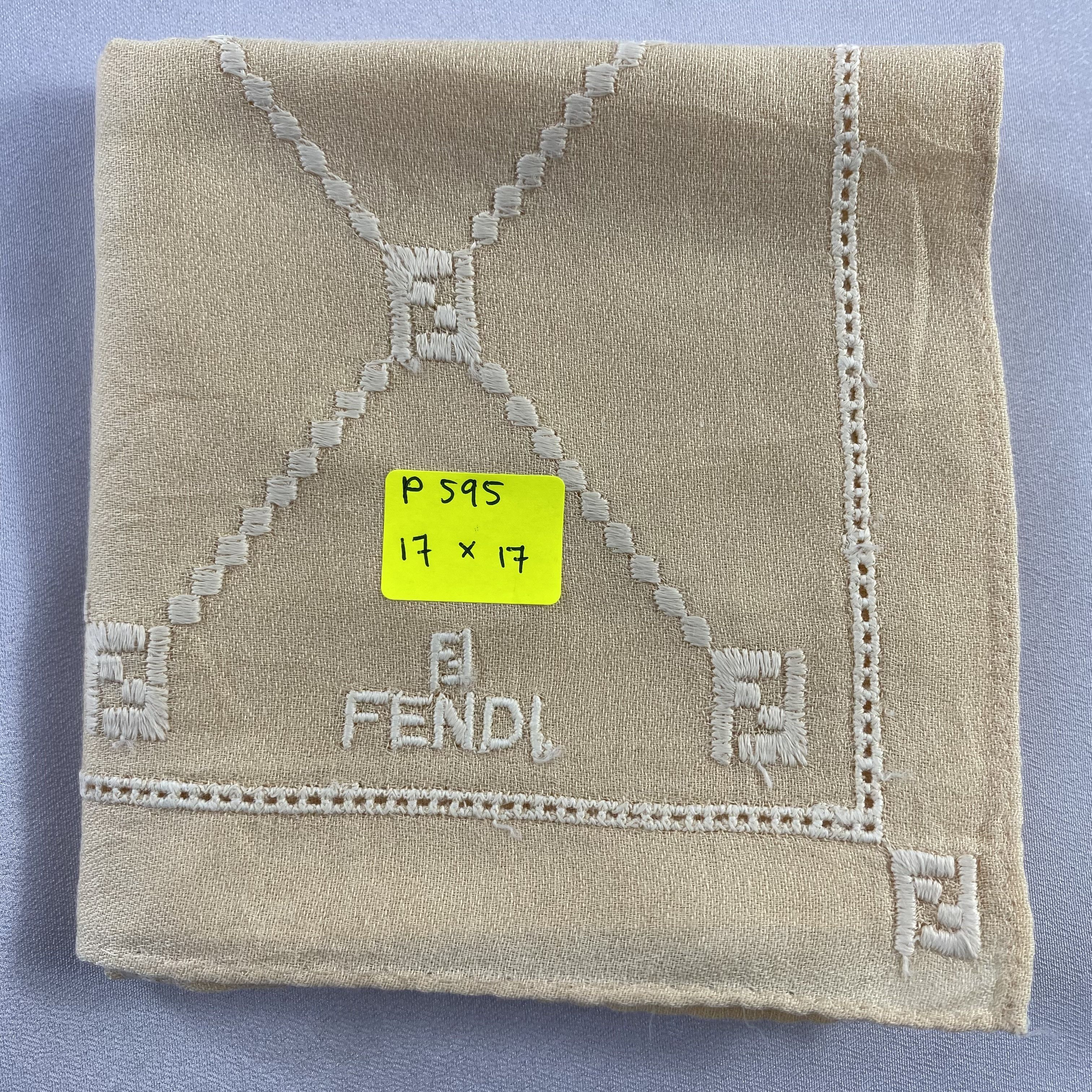 Vintage Fendi Handkerchief / Neckerchief / Bandana-P595 Size ONE SIZE - 5 Thumbnail