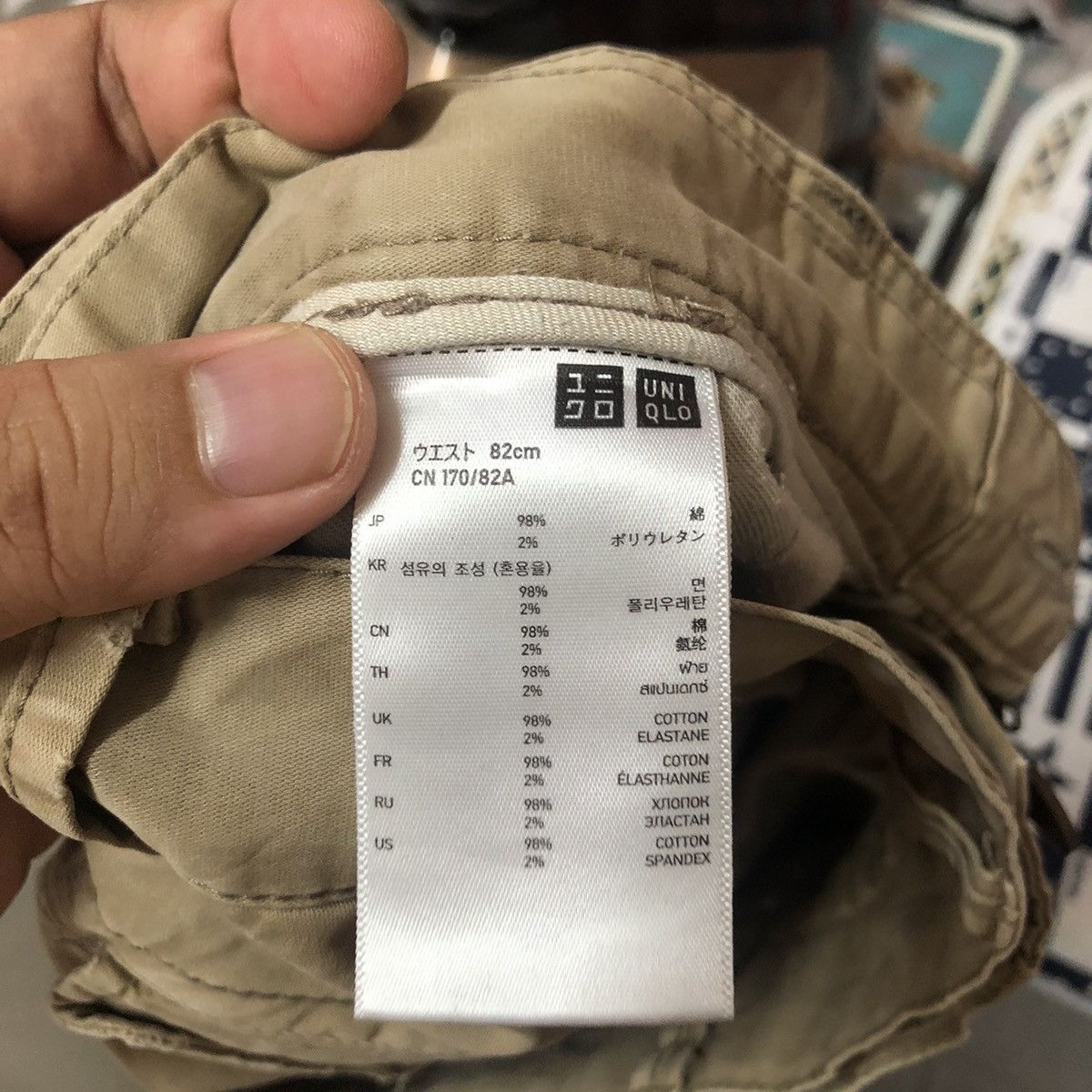 Japanese Brand Uniqlo Brown utility tactical Cargo Multipocket Pants #A342 Size US 32 / EU 48 - 21 Thumbnail