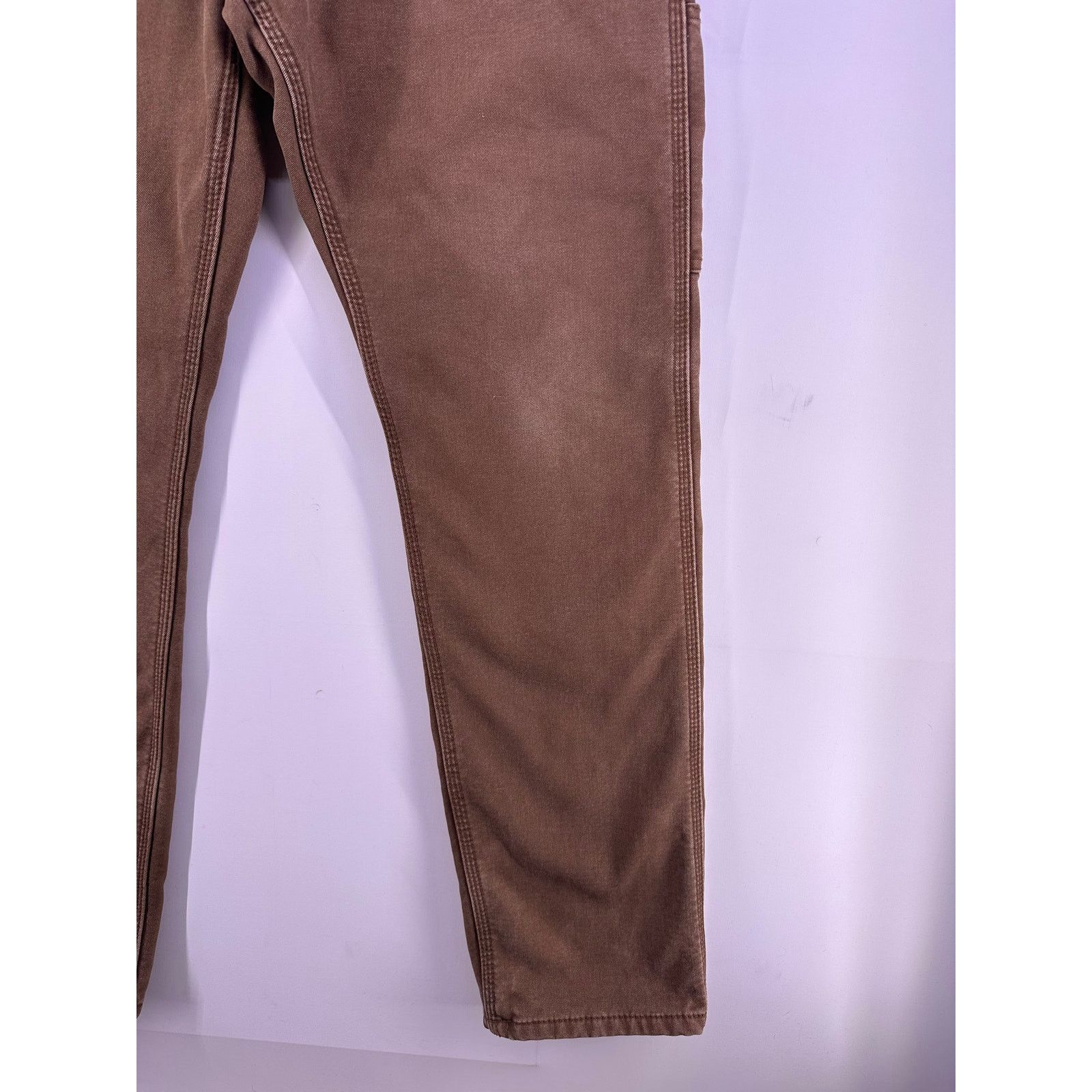 Wrangler Wrangler Rugged Wear Cargo Insulated Brown Jeans Size 33x34 Size US 33 - 3 Thumbnail