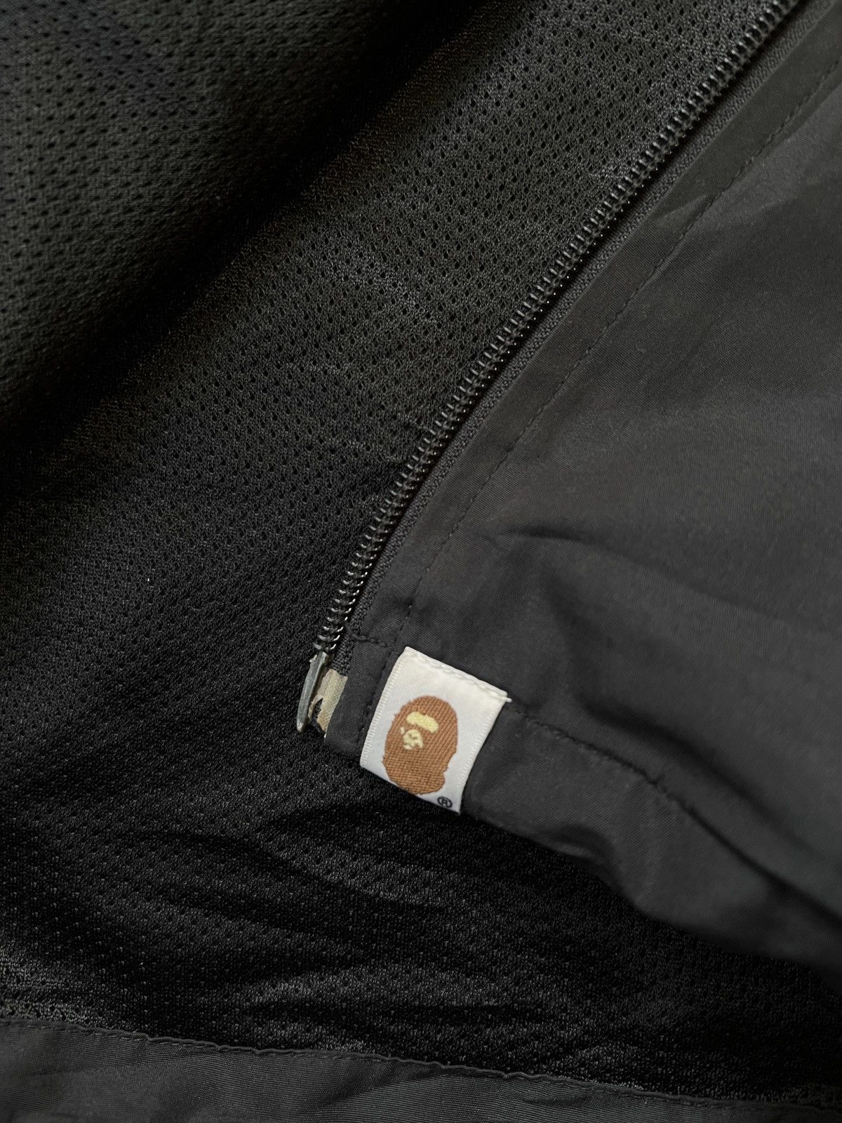 Bape Bape Tape Line Side Stripe Jacket (Black/White) Size US M / EU 48-50 / 2 - 9 Thumbnail