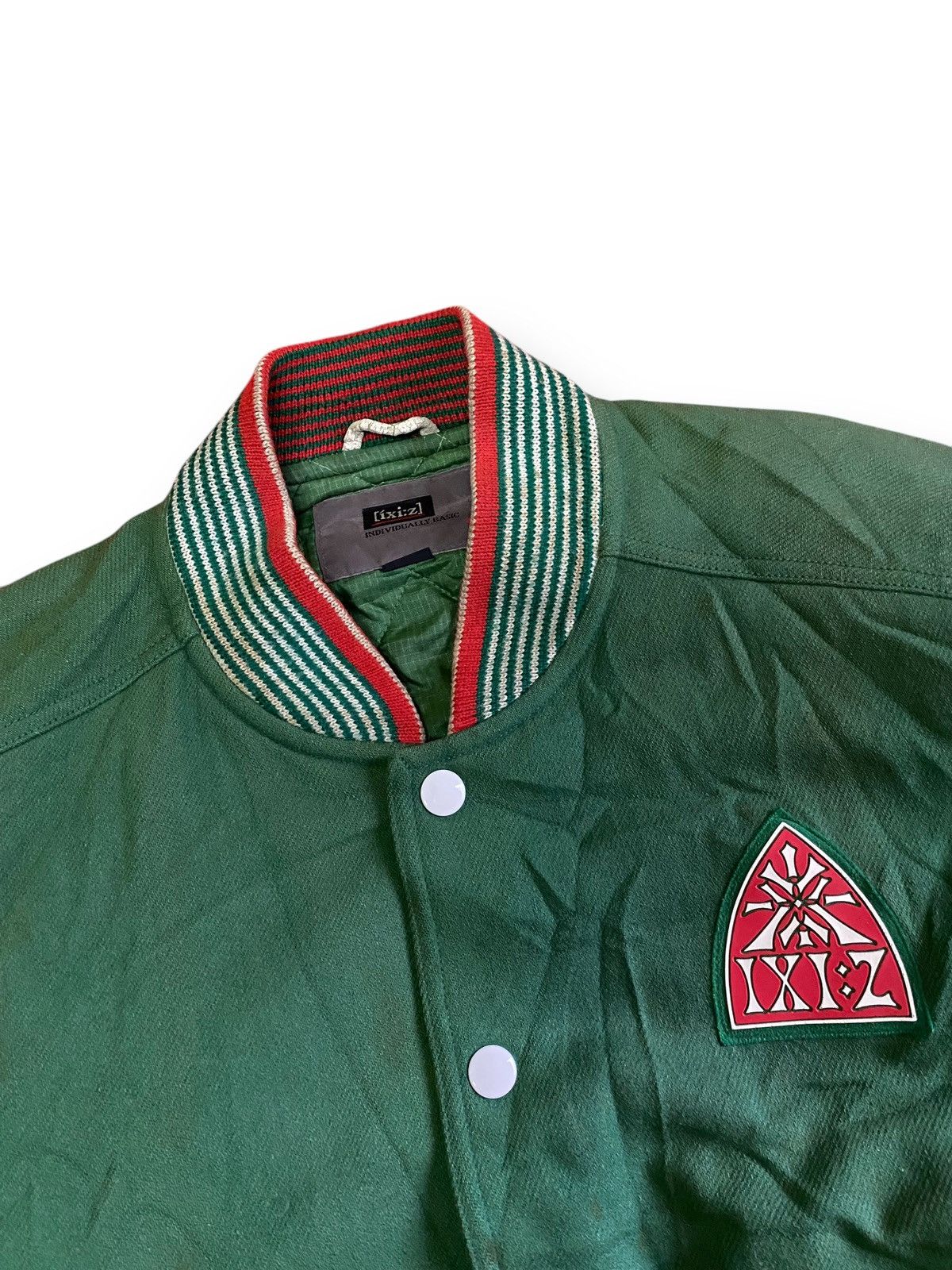 Vintage Vintage Varsity Jacket ixi:z Japanese Brand. #E1 Size US M / EU 48-50 / 2 - 5 Thumbnail