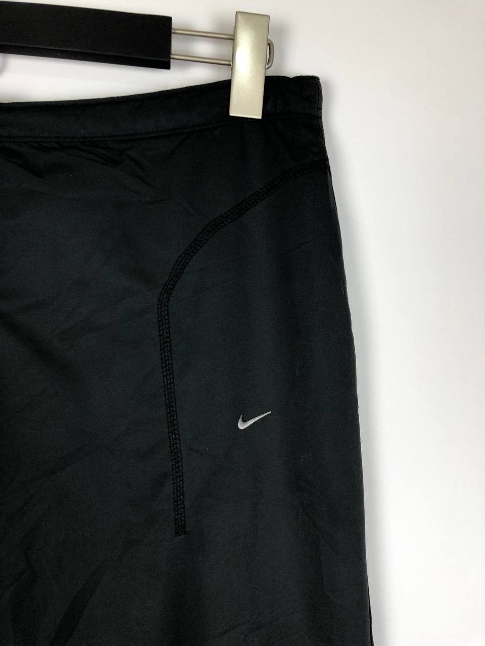 Nike Nike Vintage Drill Pants Streetwear Black Swoosh Logo Size US 33 - 4 Thumbnail
