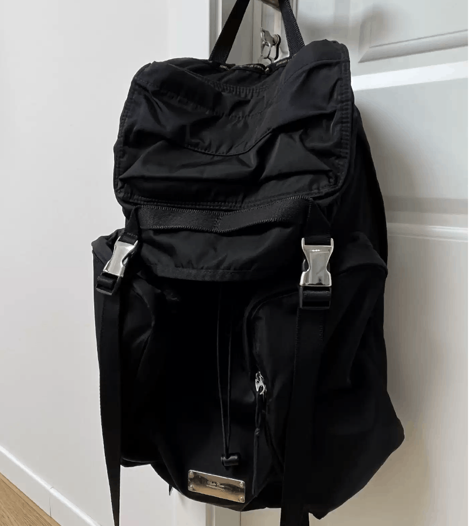 Pre-owned Undercover Shoulder Bag In Black