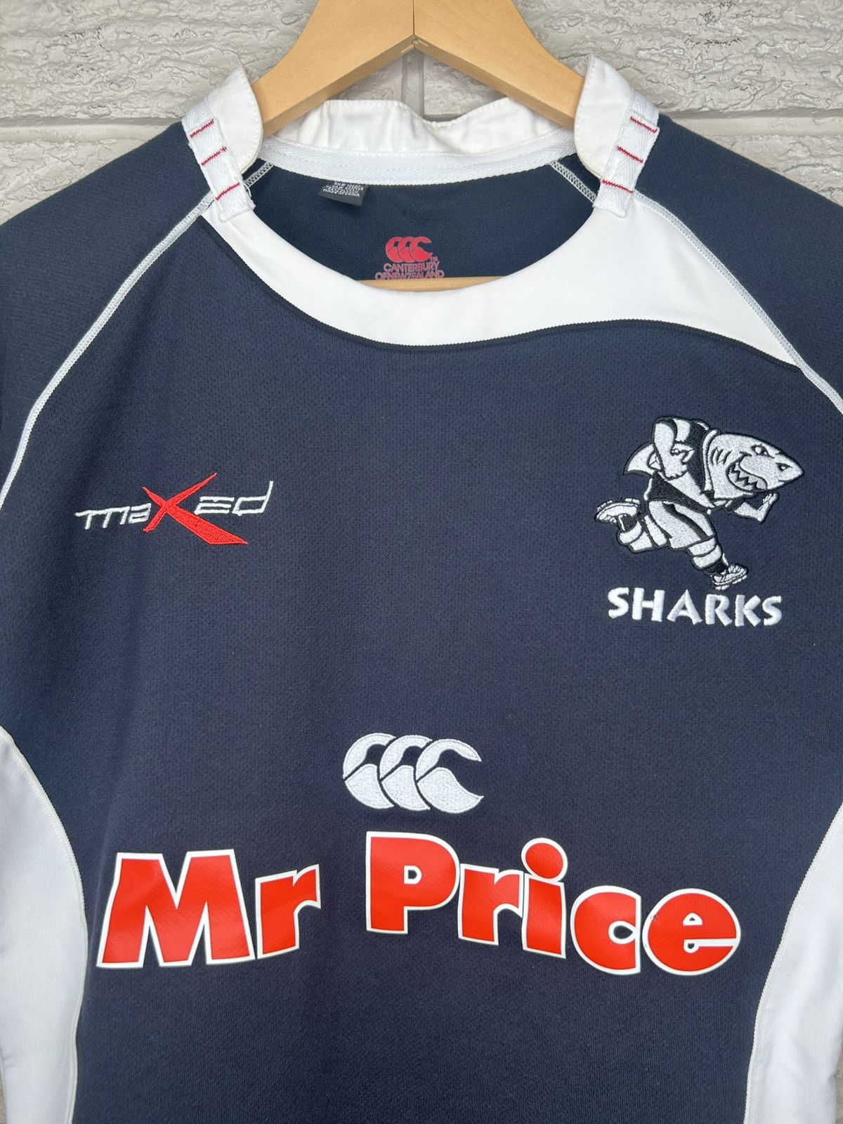 Canterbury of New Zealand Vintage Canterbury Natal Sharks Rugby Jersey Size US S / EU 44-46 / 1 - 7 Thumbnail