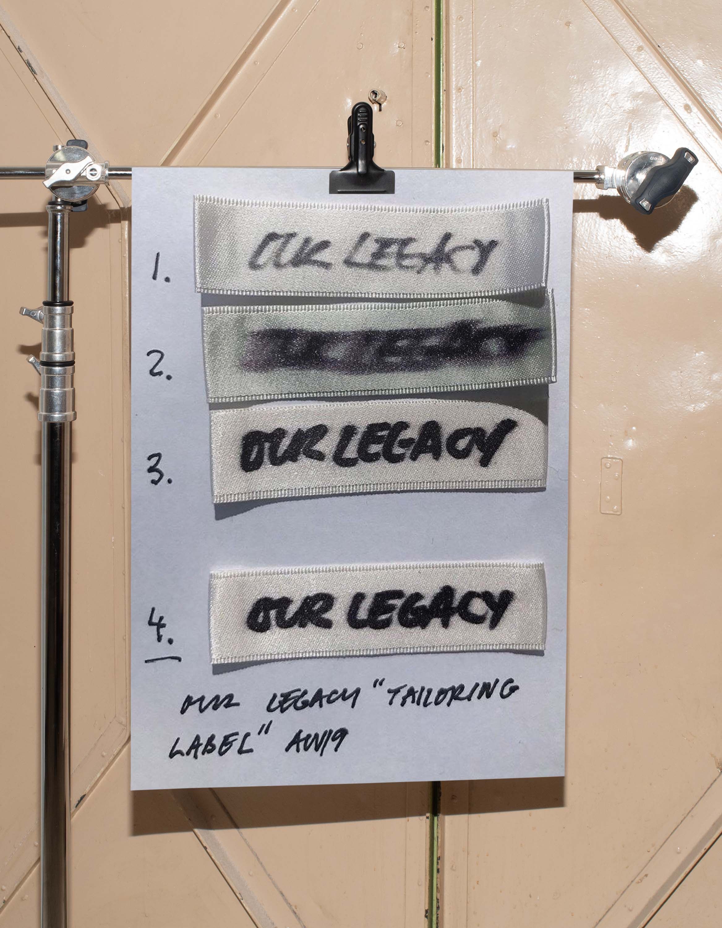 Our Legacy Our Legacy Sample Poster Print Gift Vintage Archive Size ONE SIZE - 3 Thumbnail