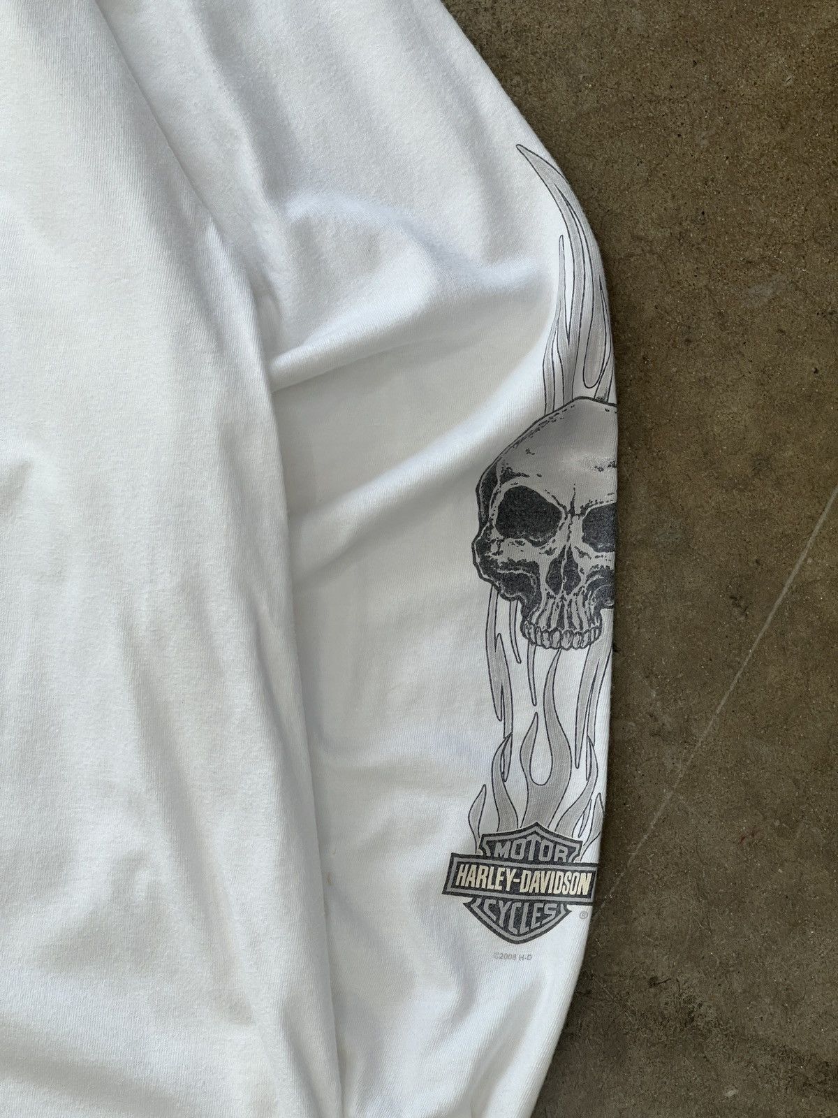 Harley Davidson Vintage 2008 Harley Davidson Houston Texas Motorcycle LS XXL Size US XXL / EU 58 / 5 - 7 Thumbnail