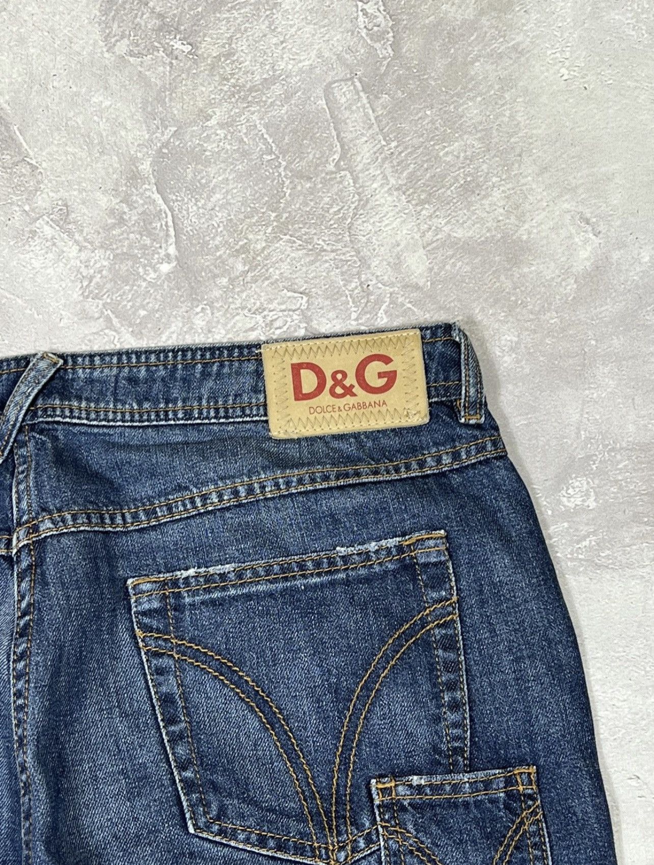 Dolce & Gabbana Vintage Dolce Gabbana Baggy Jeans Size 31" - 11 Thumbnail
