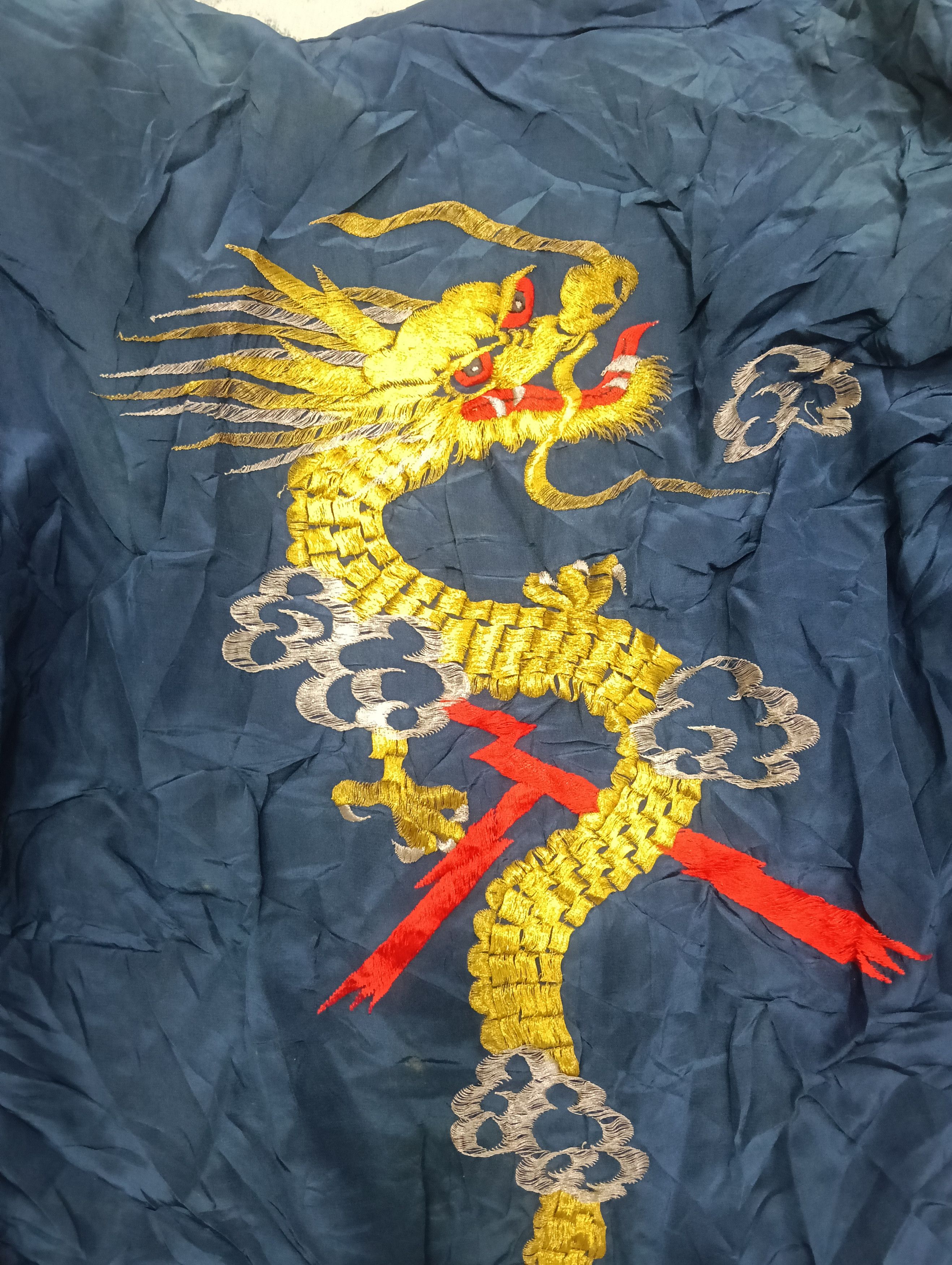 Vintage Vintage Rare Japanese Dragon Kimono Size US XL / EU 56 / 4 - 1 Thumbnail