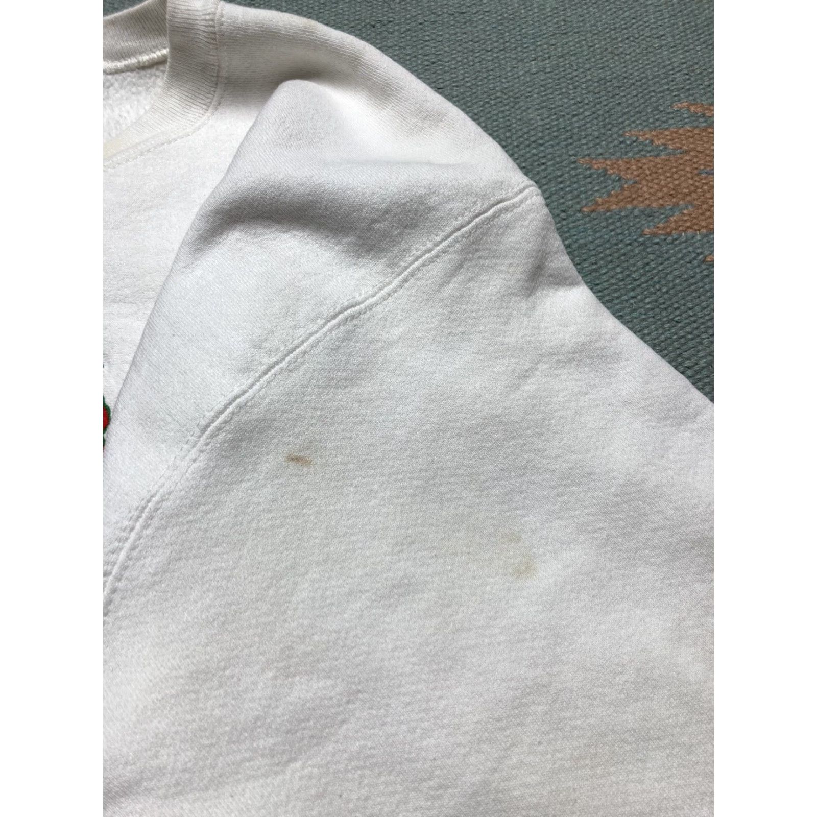 Vintage VINTAGE 90s Africa Reversible Sweatshirt Crewneck Pullover White 2XL Men Adult Size US XXL / EU 58 / 5 - 5 Thumbnail