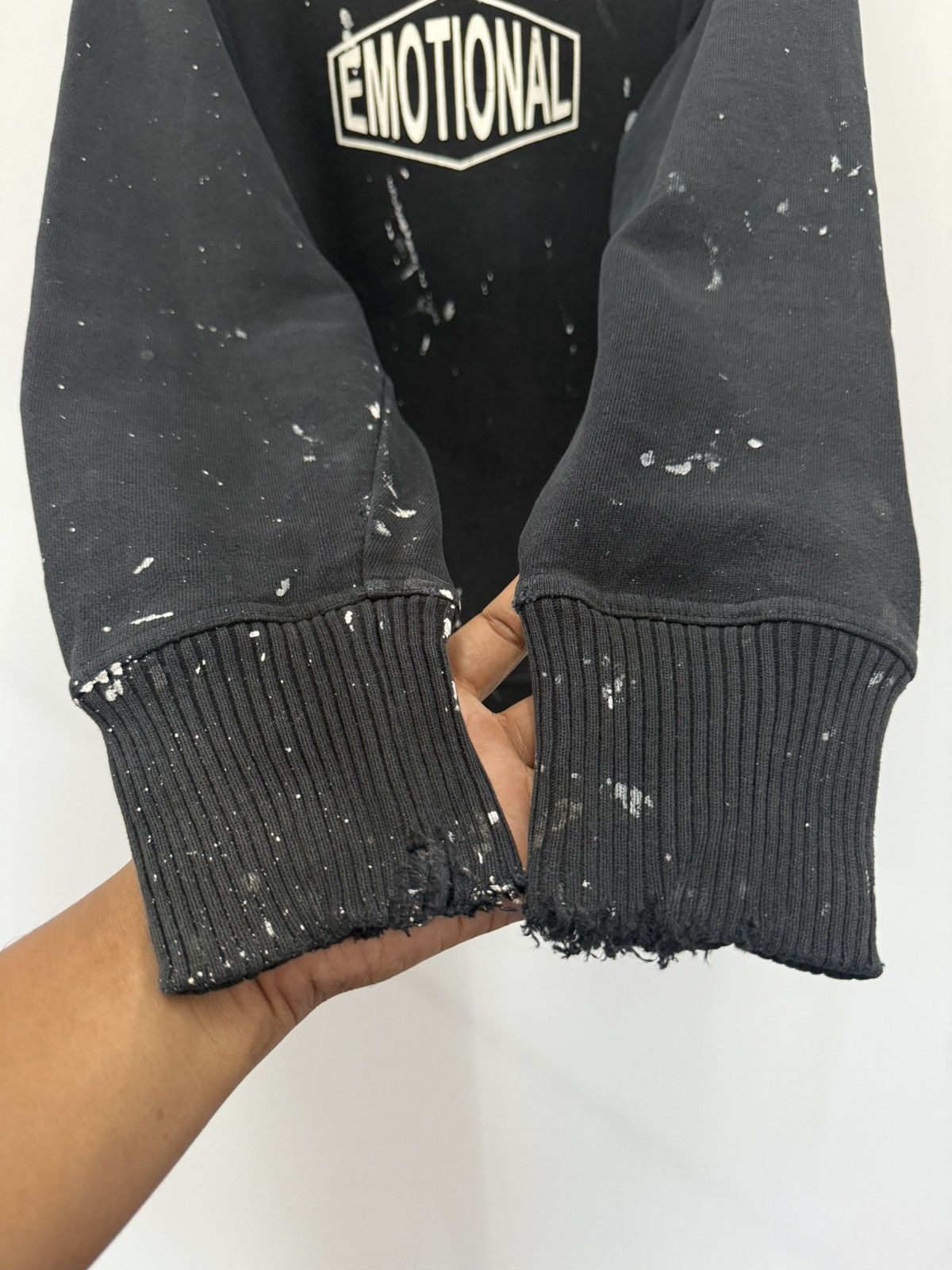 Japanese Brand Japan Streetwear Acoustic Emotional Distressed SplatterPaint Size US M / EU 48-50 / 2 - 5 Thumbnail