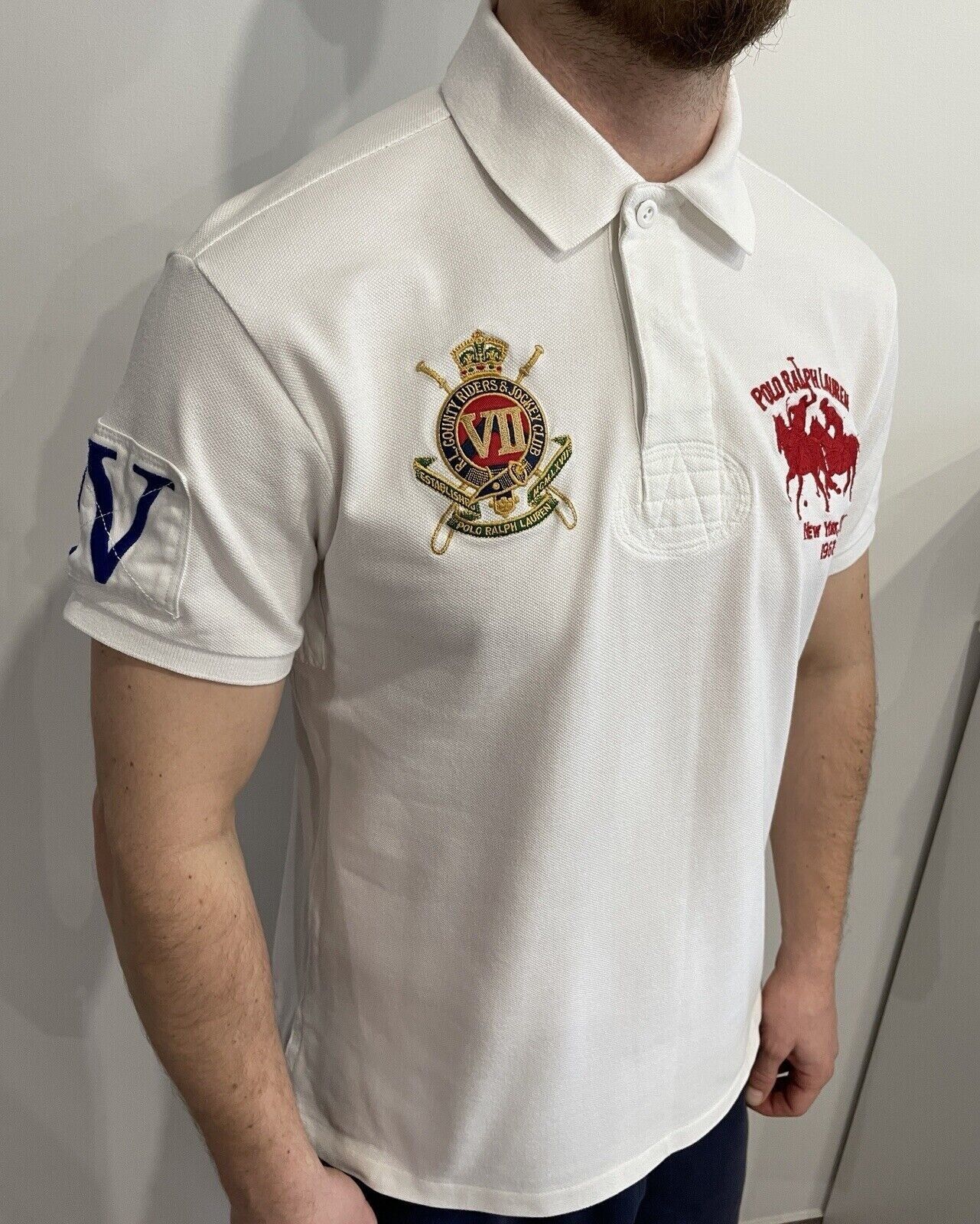 Polo Ralph Lauren POLO RALPH LAUREN NEW YORK MENS WHITE SHIRT CUSTOM FIT Size US M / EU 48-50 / 2 - 4 Thumbnail