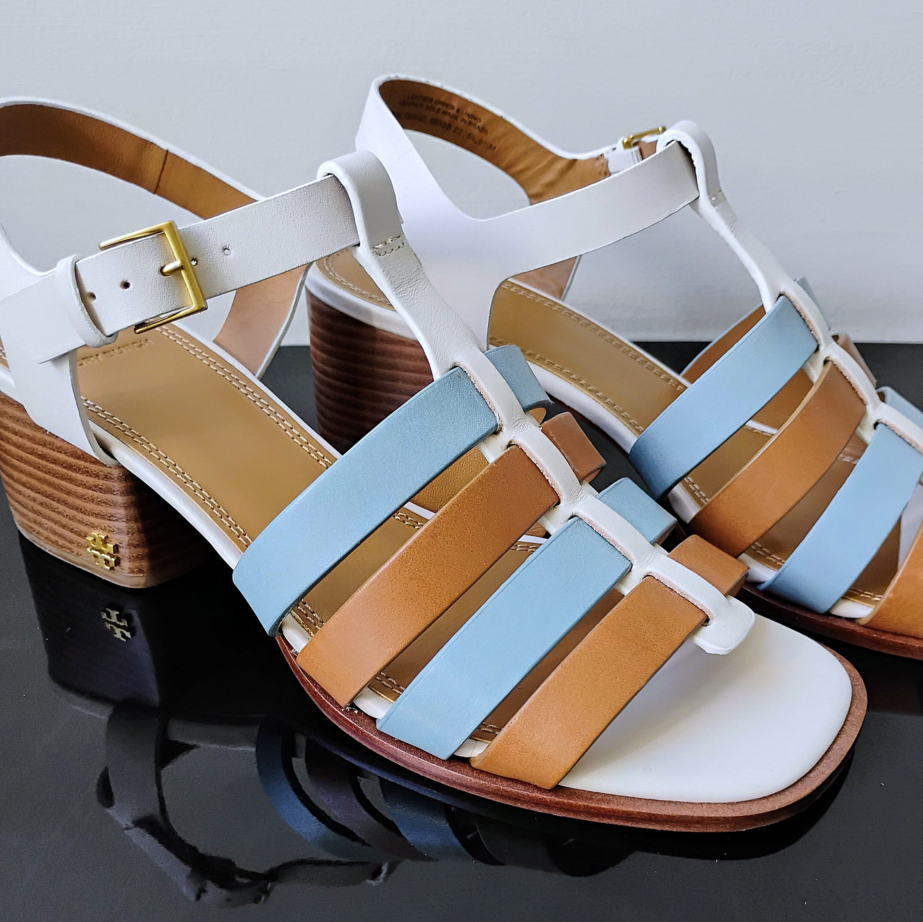 Tory Burch Tory Burch Women Fisherman Block Heel Sandal in Lovely Color Size US 9.5 / IT 39.5 - 4 Thumbnail