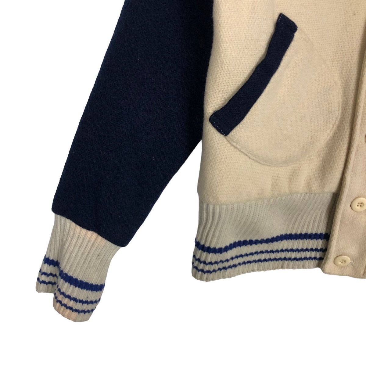 Japanese Brand 🔥90’s Rare Varsity Jacket Diamond Ban Japan Big Logo Size US S / EU 44-46 / 1 - 4 Thumbnail