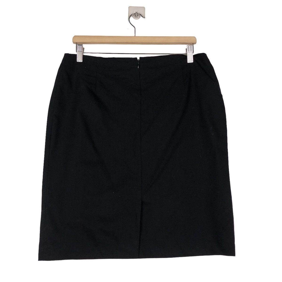 Japanese Brand 🔥Rich Black Skirt Sacsny Y’Saccs Yohji Yamamoto Runway Size 32" / US 10 / IT 46 - 6 Thumbnail