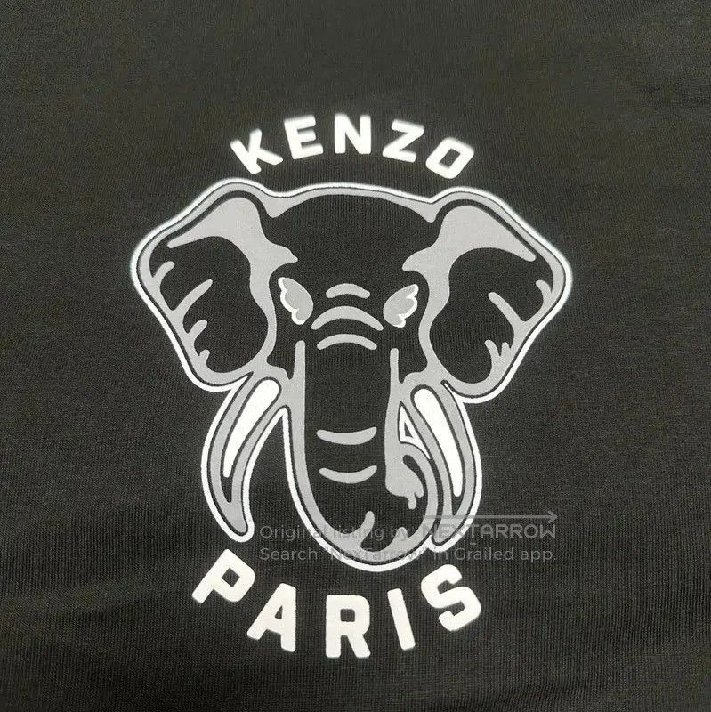 Kenzo Kenzo Black Cotton Printed T-Shirt for Men . Size US XL / EU 56 / 4 - 3 Thumbnail