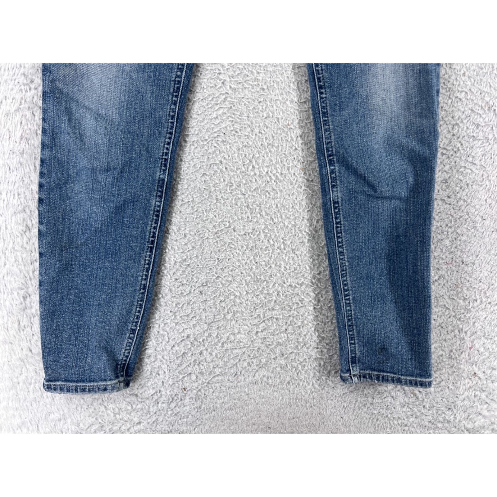 Lucky Brand Lucky Brand Jeans Womens 2 Blue Denim Skinny Candiani Fabric Milan Size 26" / US 2 / IT 38 - 5 Thumbnail