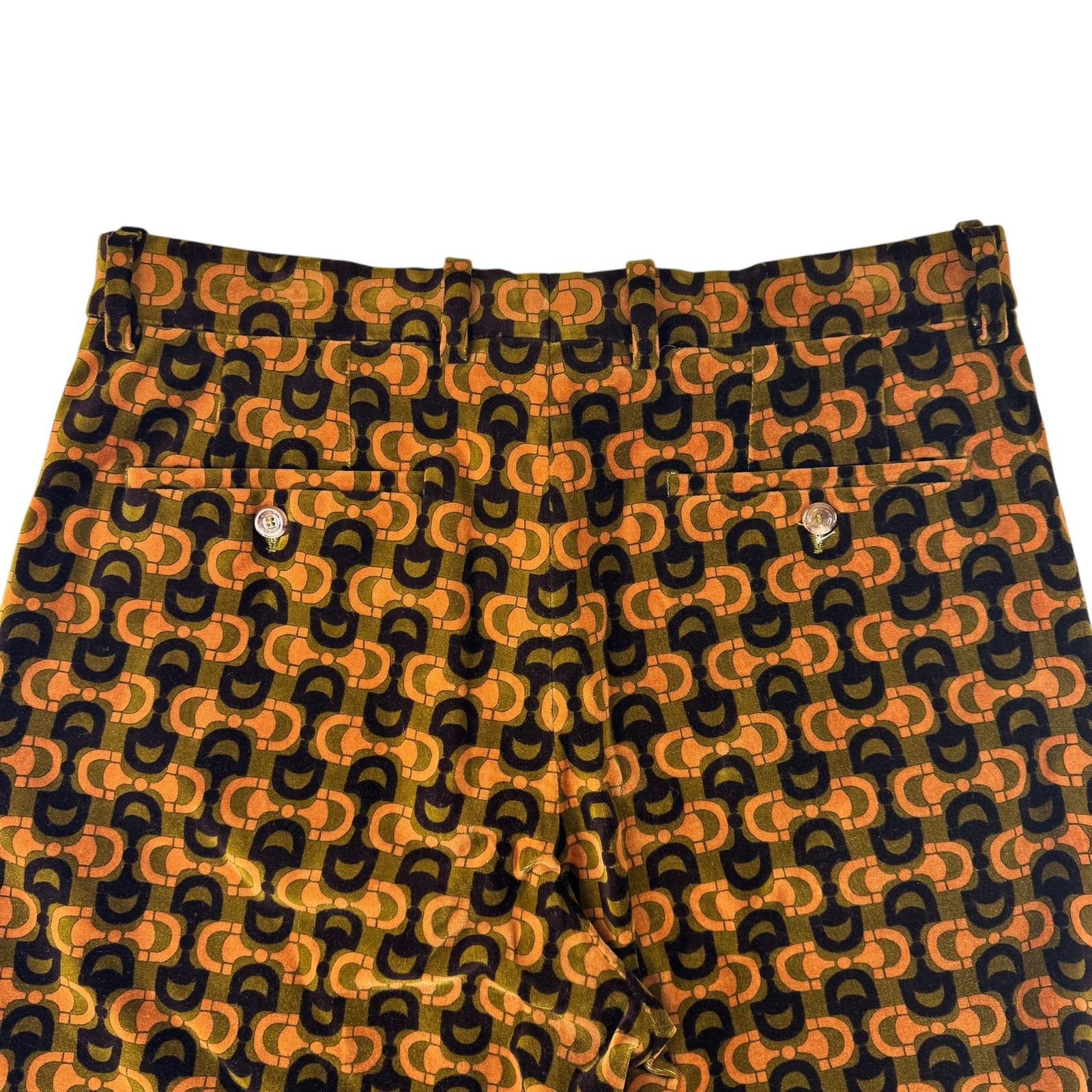 Gucci Gucci Horsebit Velvet Flared Pants Size US 34 / EU 50 - 4 Thumbnail