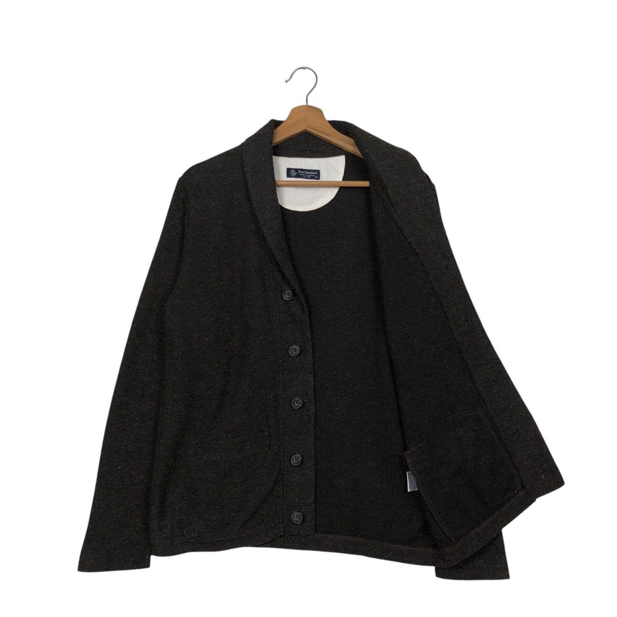 Japanese Brand × Vintage 📌Vintage Wool Chore Jacket Blue Standard Issey Miyake Size US M / EU 48-50 / 2 - 12 Thumbnail
