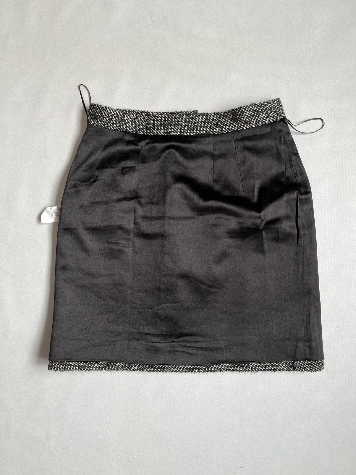Designer × Dolce & Gabbana Dolce & Gabbana Women Grey Knit Lace Pencil Skirt Size 30" / US 8 / IT 44 - 13 Thumbnail