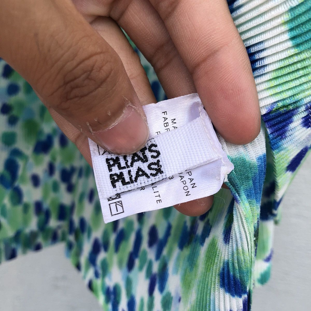Pleats Please Issey Miyake Pleats please Marble Graphic Blouse Size M / US 6-8 / IT 42-44 - 3 Thumbnail