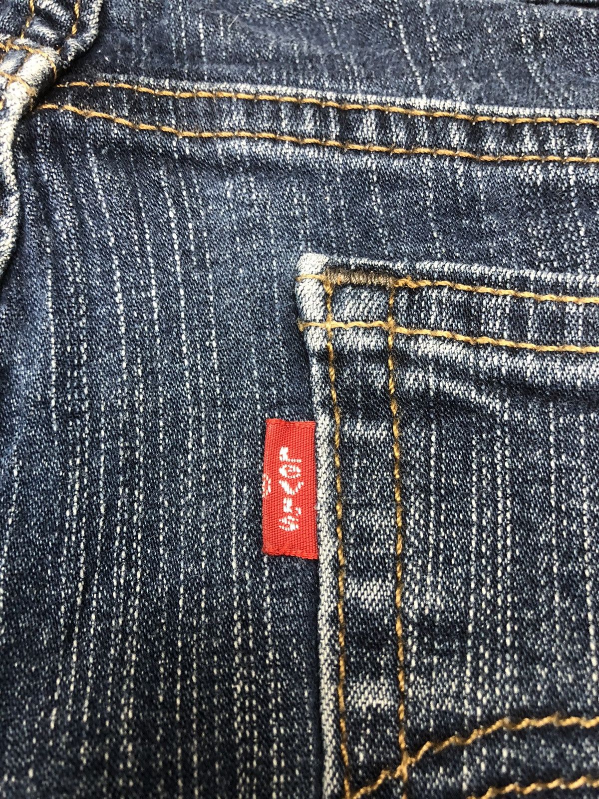 Japanese Brand × Levi's × Vintage Levis 548 Perfectly Slimming Jorts Jeans Size 35" - 13 Thumbnail