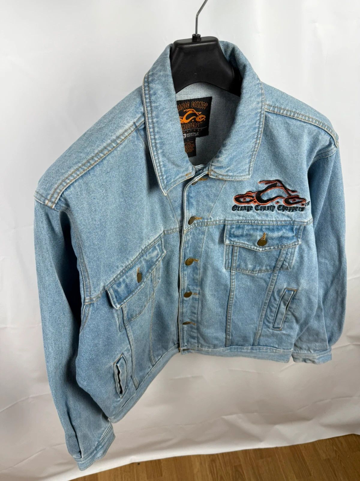 Other Orange County Choppers Denim Jacket Biker size L Size US L / EU 52-54 / 3 - 7 Thumbnail