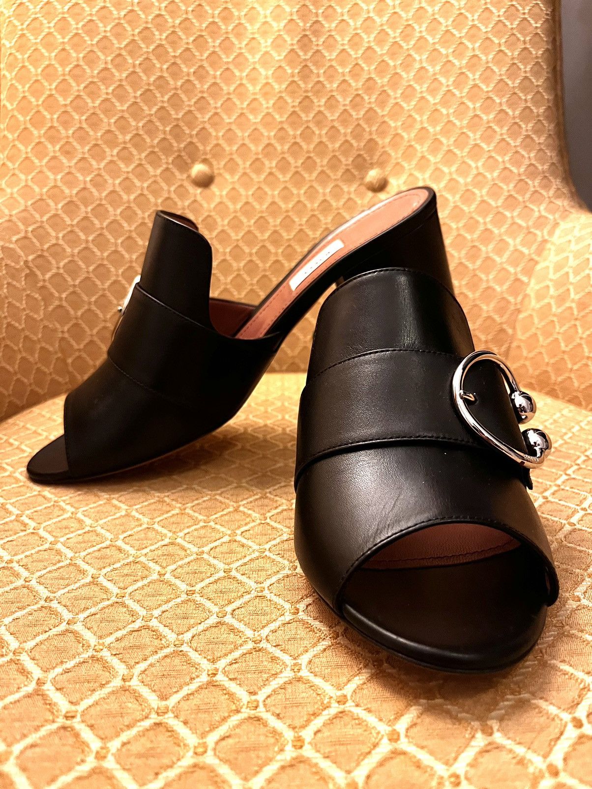 Bally Vintage black Bally mules Size US 7.5 / IT 37.5 - 2 Thumbnail