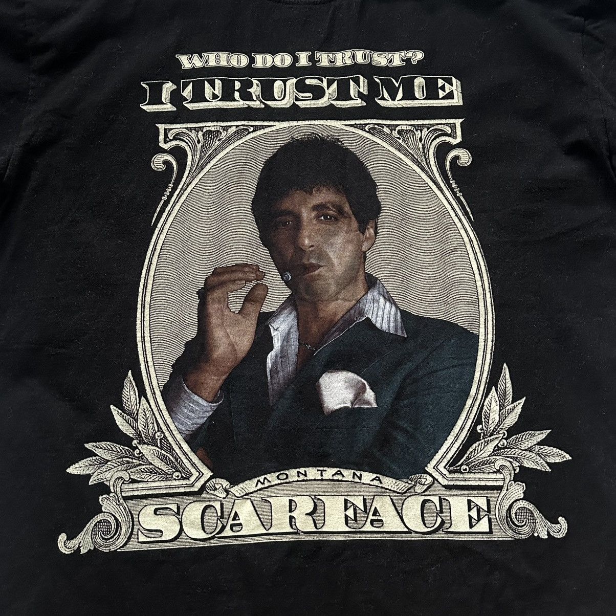 Vintage vintage scarface tee Size US L / EU 52-54 / 3 - 3 Thumbnail