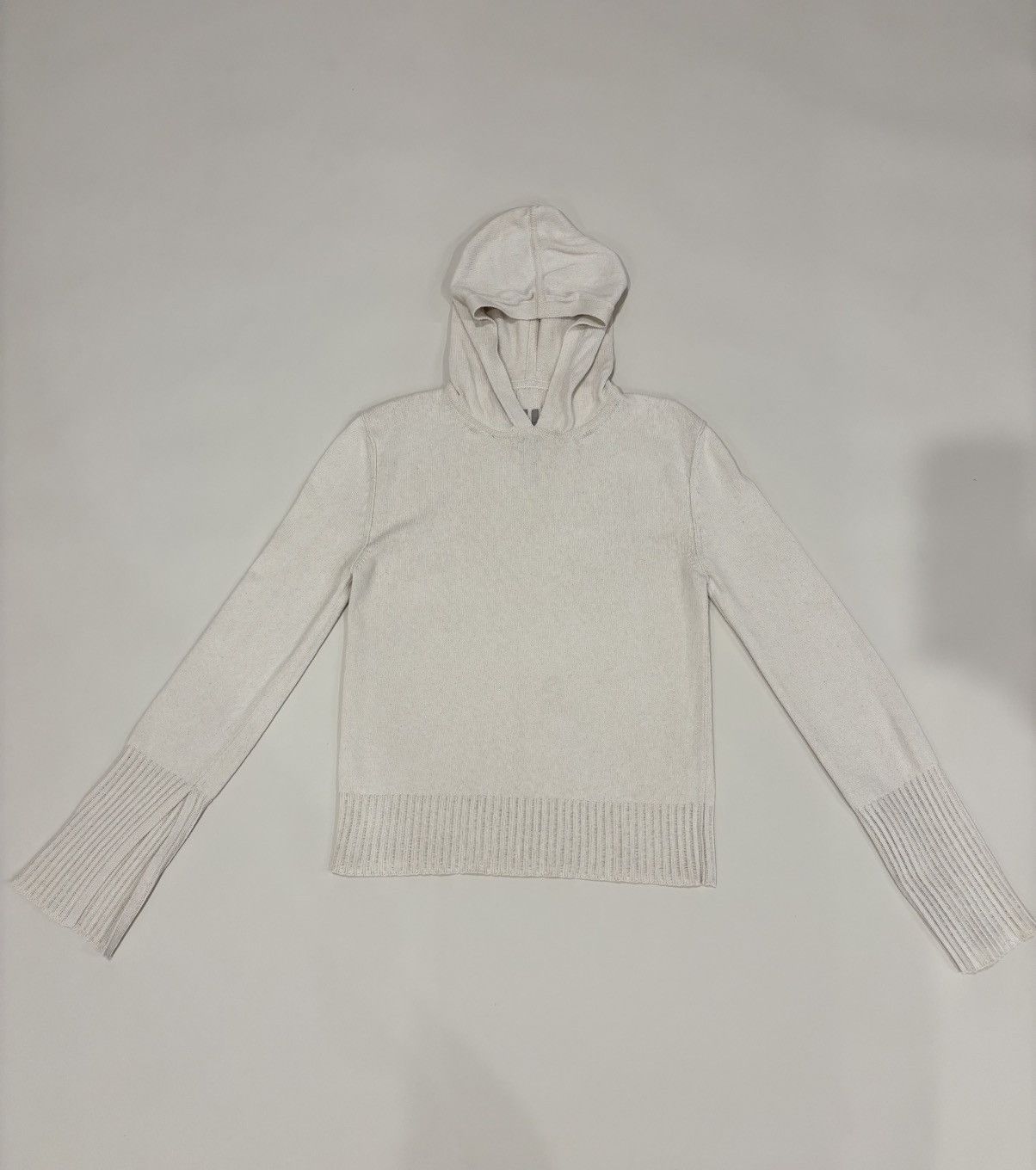Rick Owens Rick Owens SS22 FOGACHINE Knit Flared Sleeve Knit Hoodie Size M / US 6-8 / IT 42-44 - 1 Thumbnail