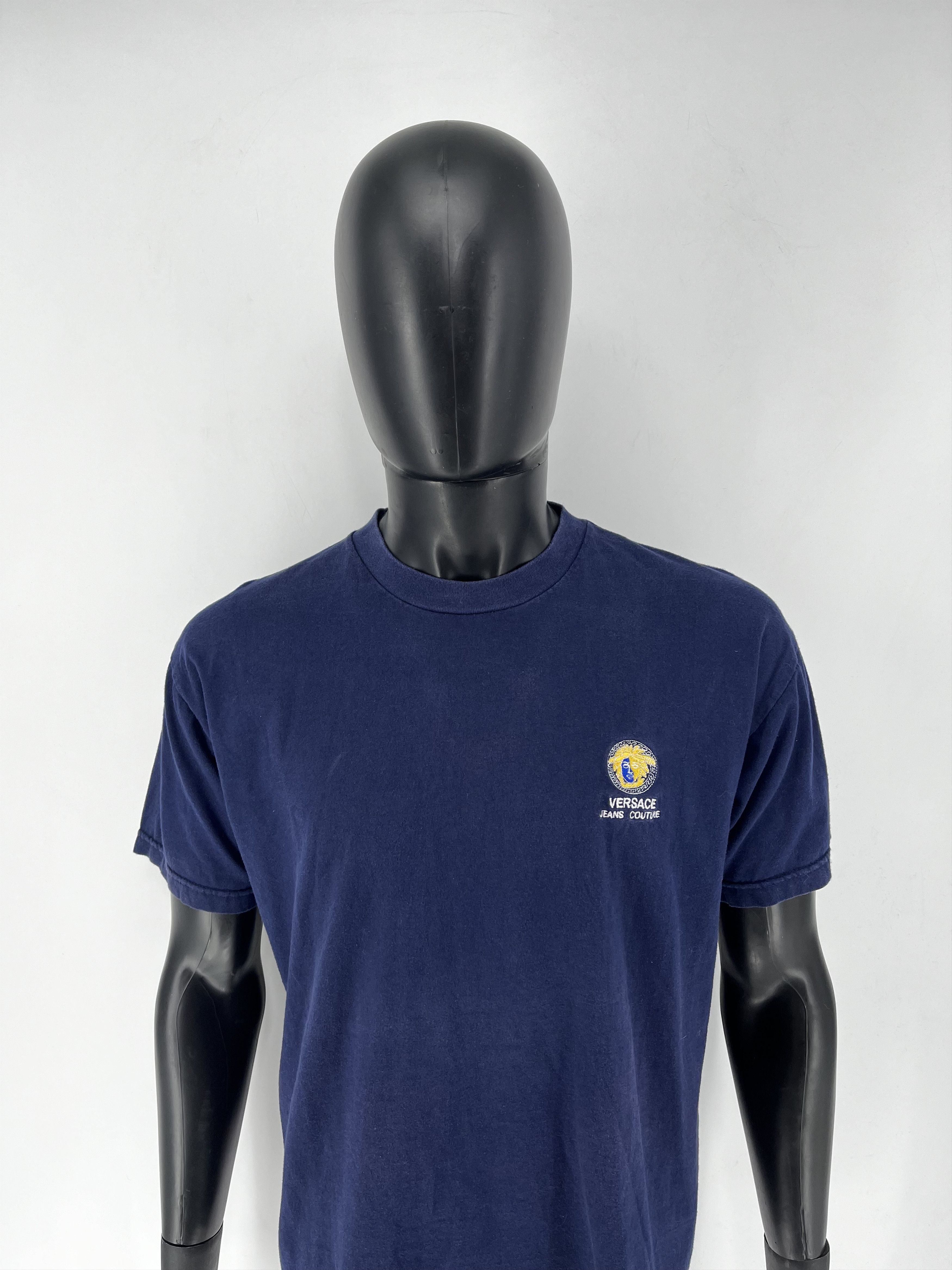 Designer 90s vintage Versace Jeans Couture Bootleg golden Medusa Size US M / EU 48-50 / 2 - 5 Thumbnail