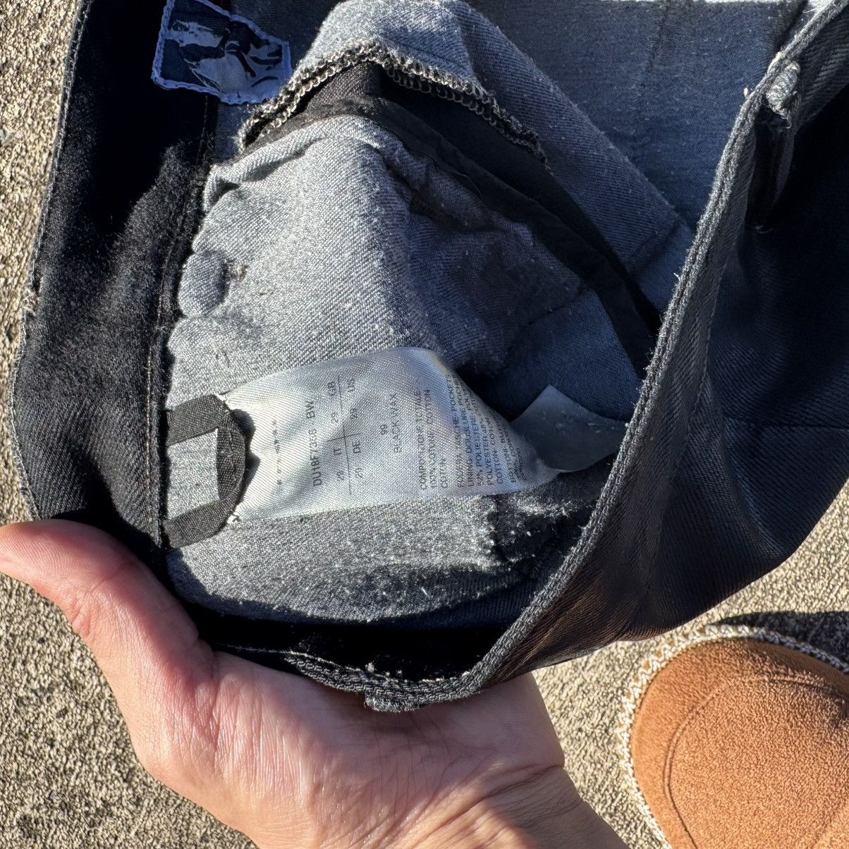 Rick Owens Drkshdw Rick Owens Mastodon Cut Waxed Denim SS17 Size US 29 - 4 Thumbnail