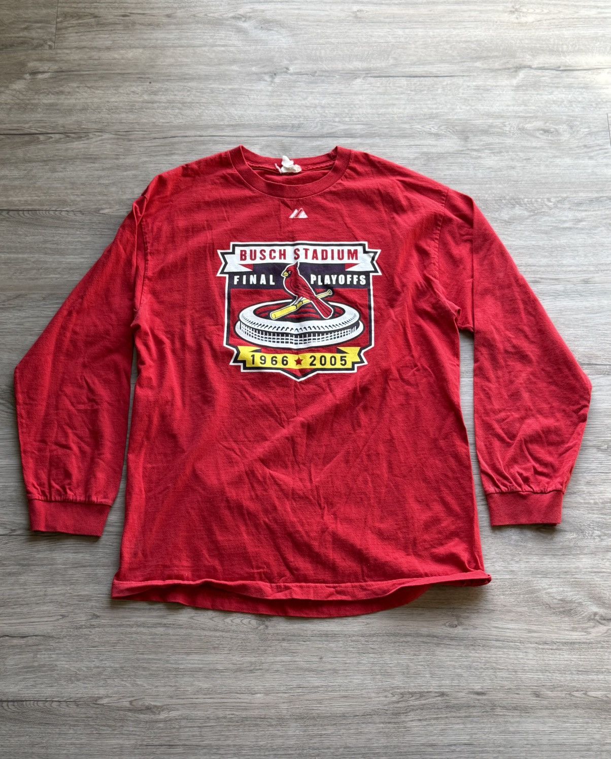 Vintage Vintage MLB Long Sleeve T Shirt St Louis Cardinals Size US L / EU 52-54 / 3 - 1 Thumbnail