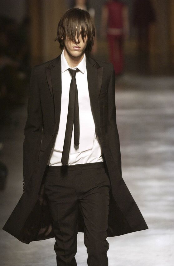 Dior AW02 Reflexion Double Lapel Le Smoking Collar Long Coat Size US M / EU 48-50 / 2 - 17 Thumbnail