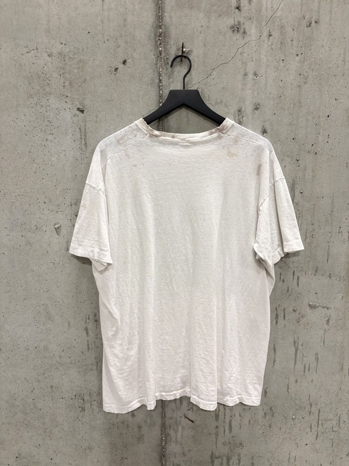 Band Tees Vintage Eat Me Shirt Thrashed Faded Grunge Band Boxy Thin Size US XL / EU 56 / 4 - 3 Thumbnail