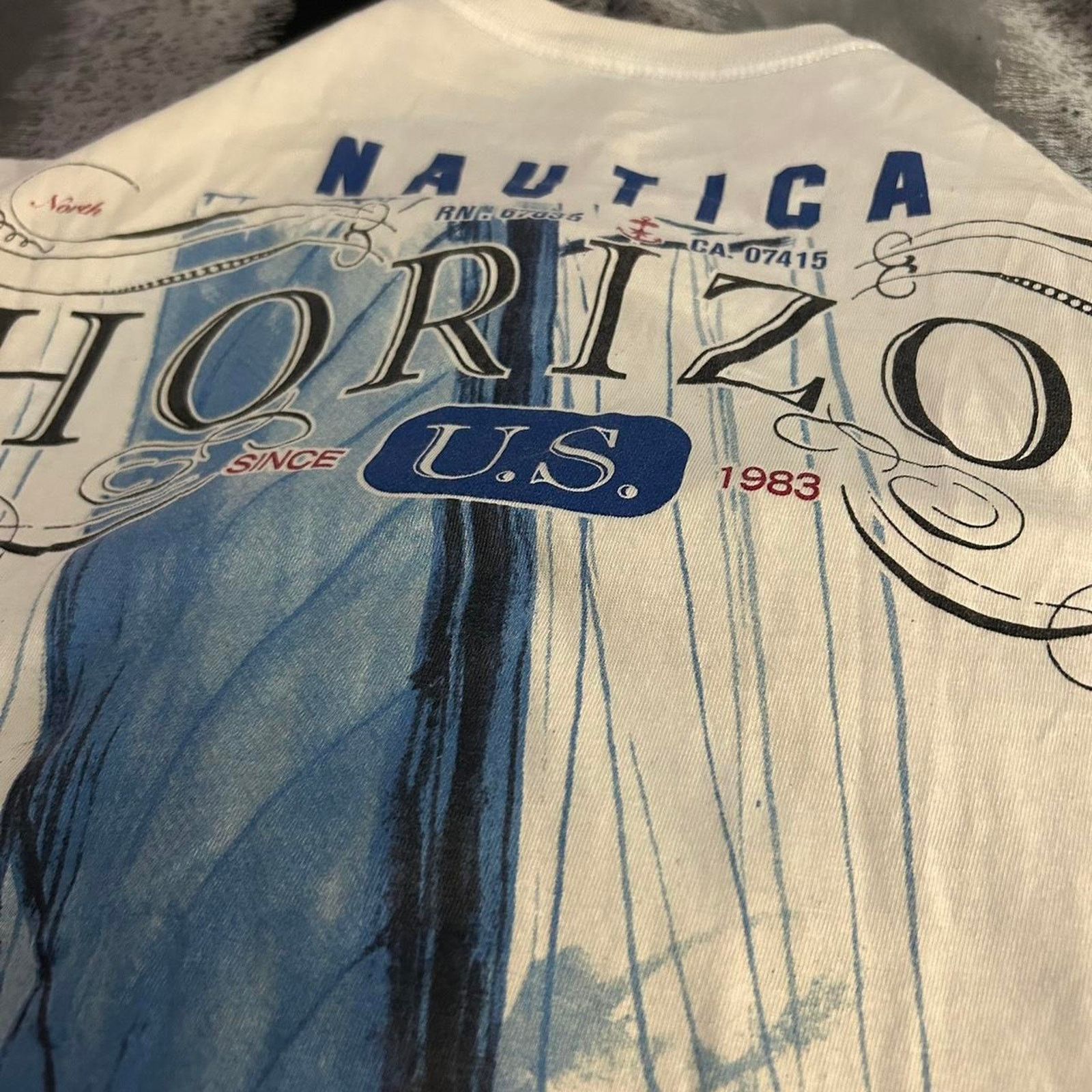 Nautica (L) Nautica Vintage Boat Shirt Size US L / EU 52-54 / 3 - 8 Thumbnail
