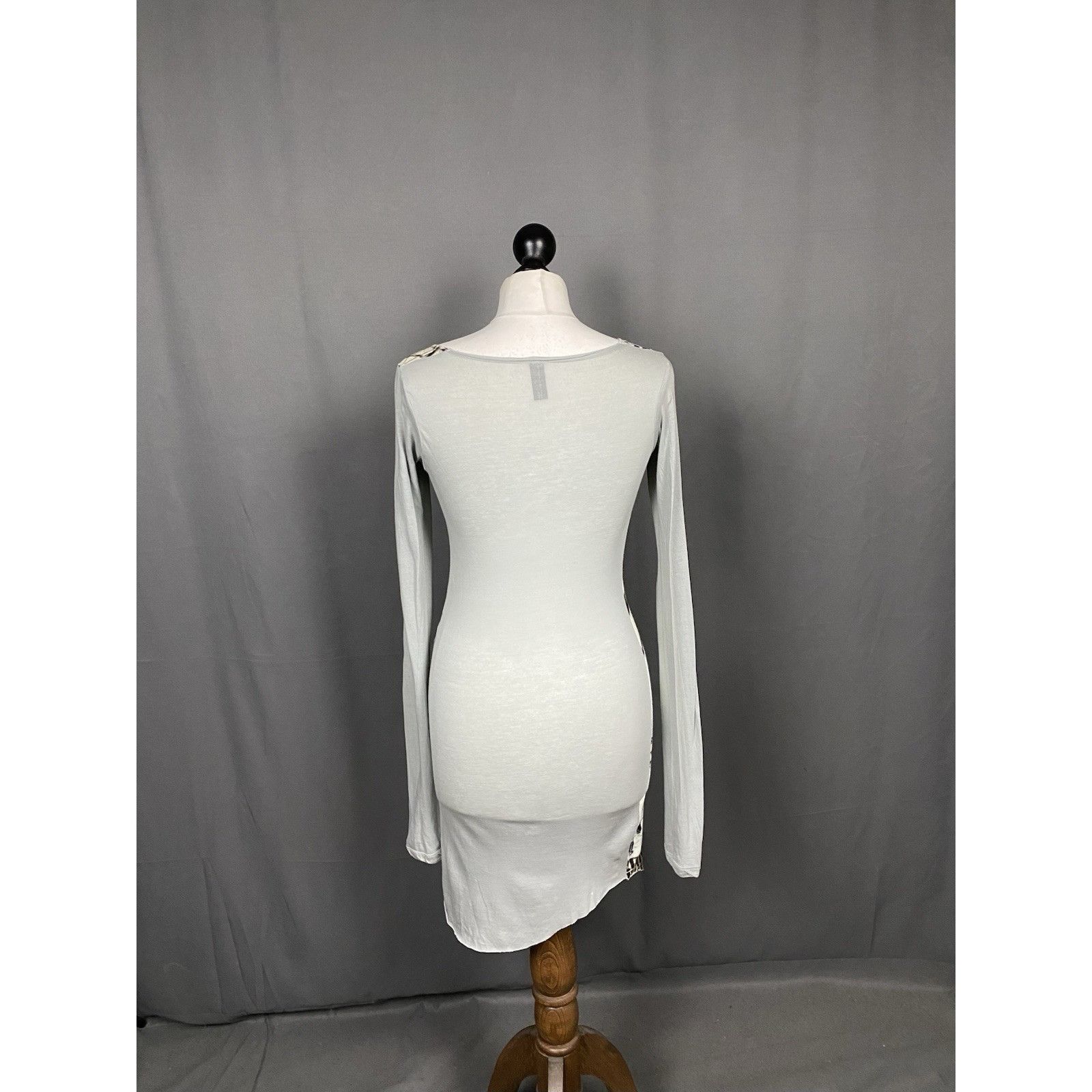 Rundholz Rundholz Dip Printed Women's Gray Printed Dress Size M Size M / US 6-8 / IT 42-44 - 7 Thumbnail