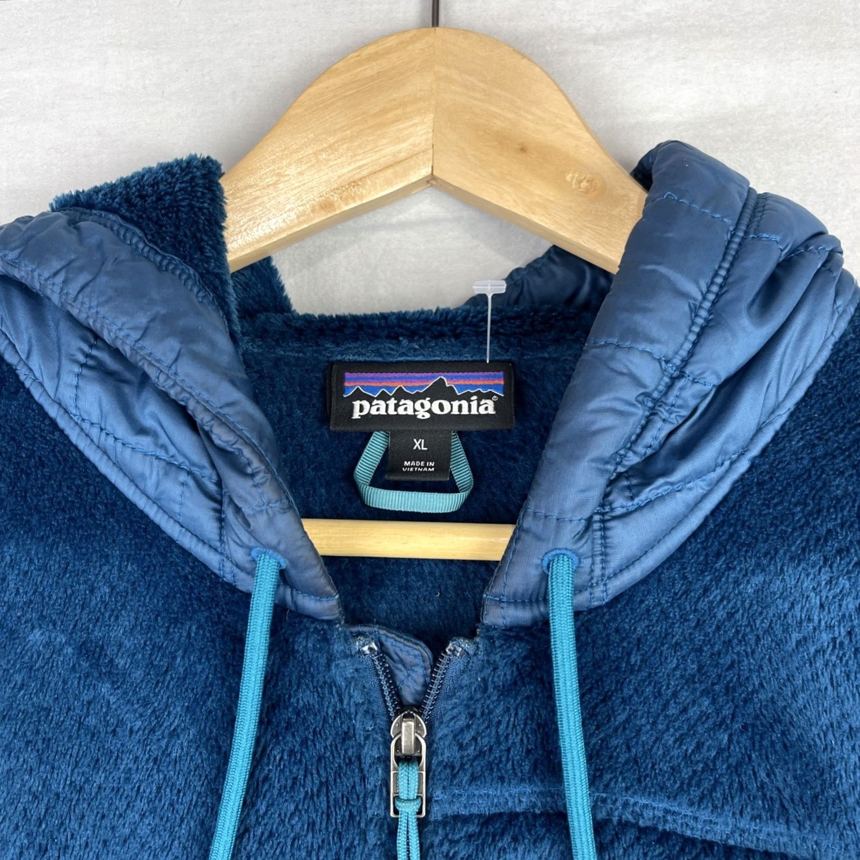 Patagonia Patagonia Jacket Mens XL Blue Re Tool Hybrid Fleece Hoody Zip Up Puffer 26430 Size US XL / EU 56 / 4 - 5 Thumbnail