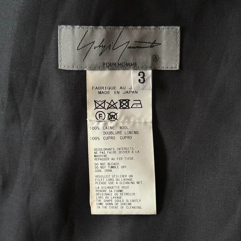 Yohji Yamamoto Yohji Yamamoto size 3 21ss multi-button Napoleon trousers Size US 28 / EU 44 - 6 Thumbnail