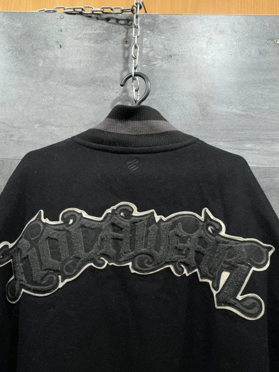 Other Rocawear Bomber Rare Jacket Black Wool Y2K Varsity Biker Size US XL / EU 56 / 4 - 18 Thumbnail