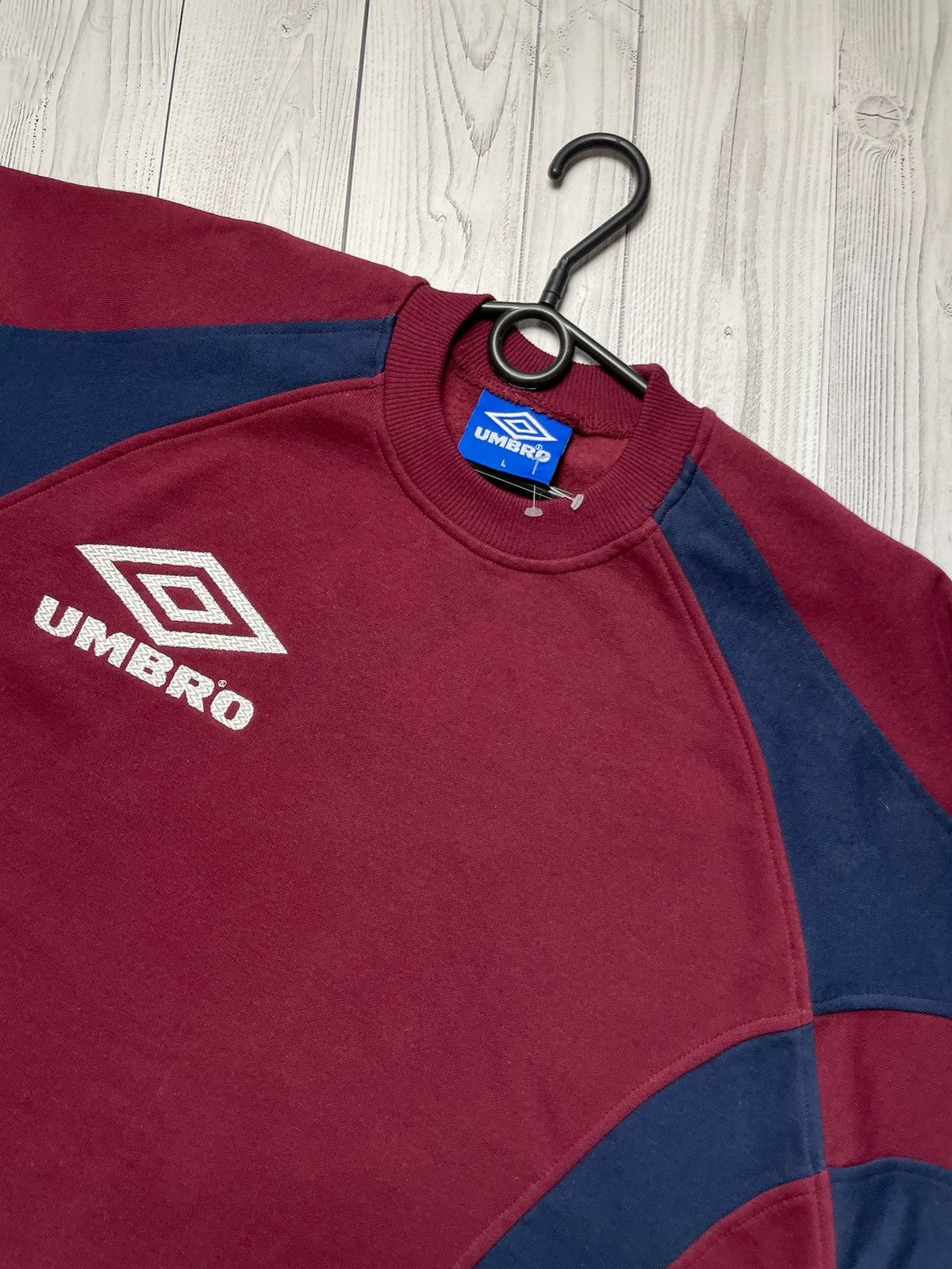 Umbro Vintage Umbro Pro training sweatshirt logo size L rare Y2K Size US L / EU 52-54 / 3 - 2 Thumbnail