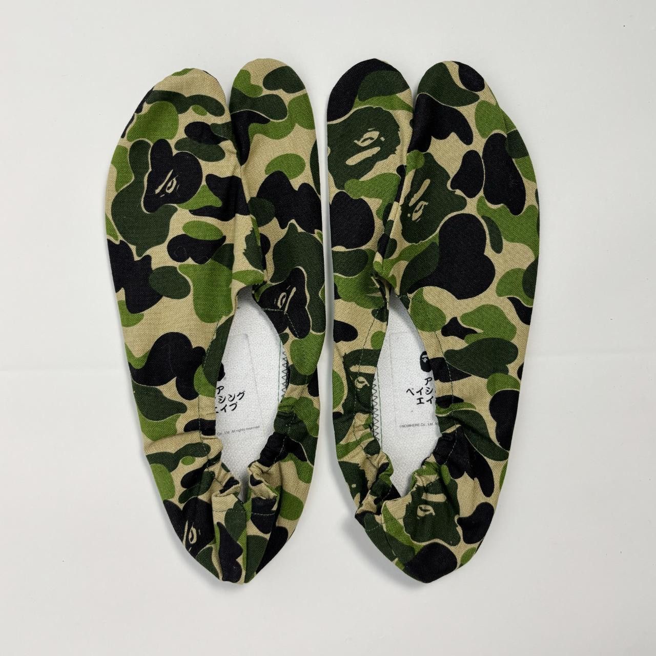 Bape × Tabi Footwear A Bathing Ape BAPE cotton tabi room shoes Size US 9 / EU 42 - 5 Thumbnail