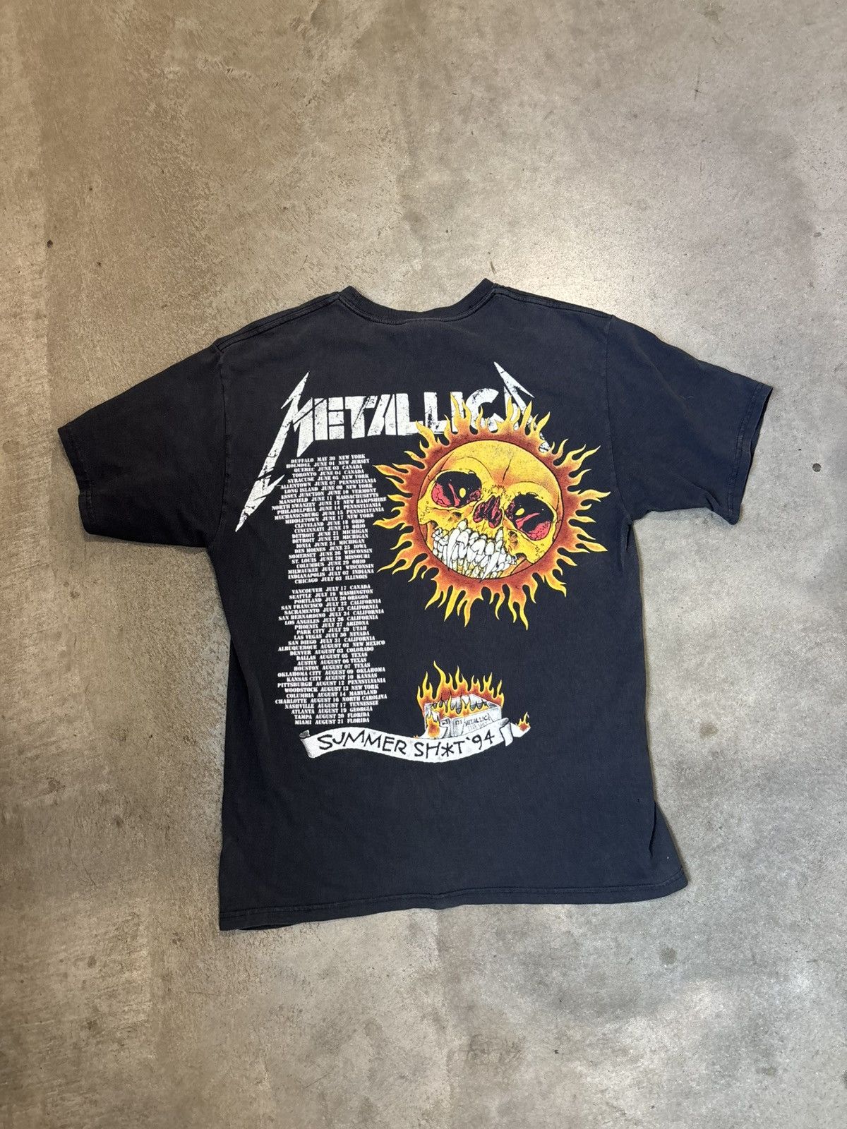 Other Metallica Summer Sh*t 94 Tee Size US M / EU 48-50 / 2 - 2 Thumbnail