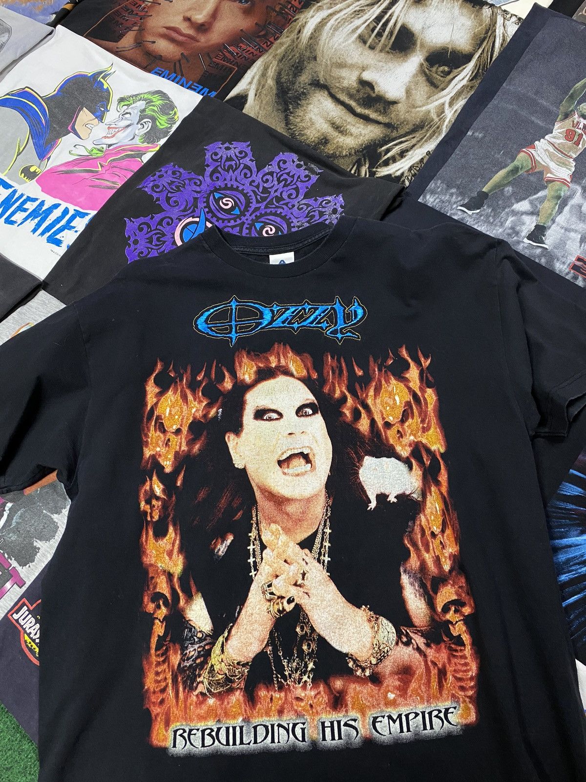 Band Tees × Ozzy Osbourne × Vintage Vintage 00’ Ozzy Osbourne Band T-Shirt Adult XLarge Size US XL / EU 56 / 4 - 1 Thumbnail