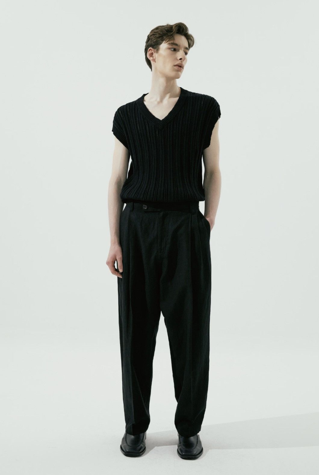 Beams Plus 24/7 Series Double-Pleat Wide Pants Black Size US 30 / EU 46 - 10 Thumbnail