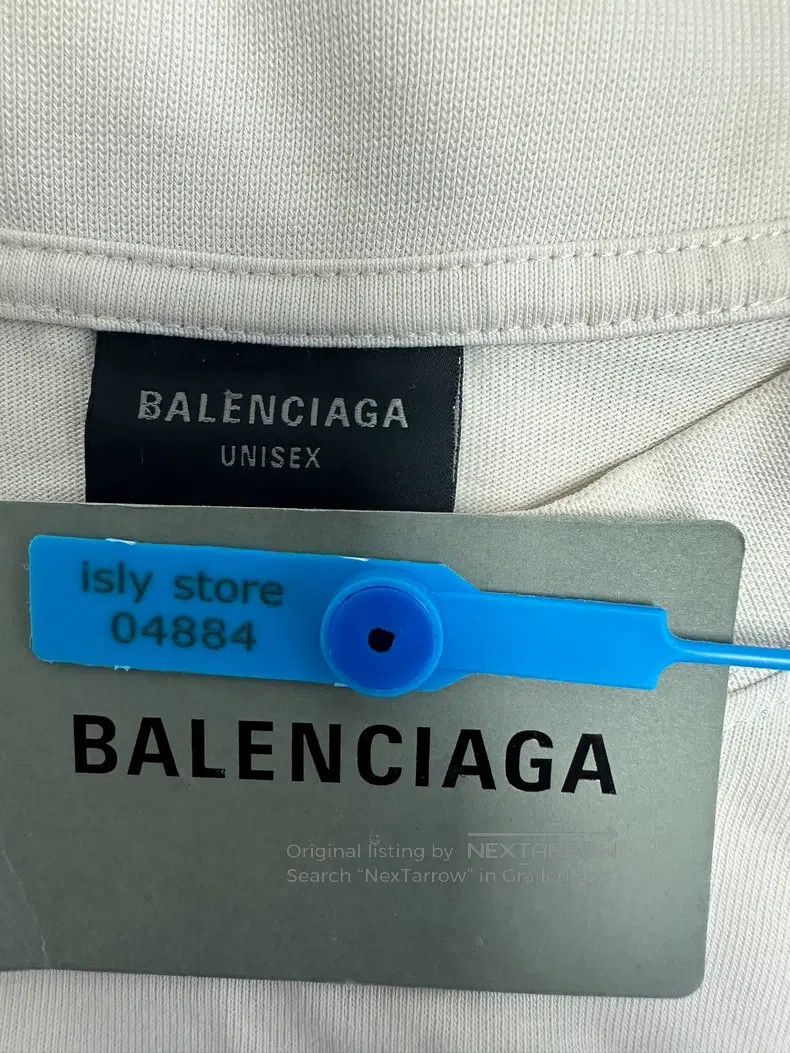 Balenciaga Balenciaga Letter Printed Short Sleeve Crewneck T-Shirt Size US S / EU 44-46 / 1 - 4 Thumbnail