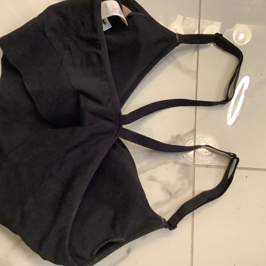 Under Armour Women's Under Armour Sports Bra XL Black Size ONE SIZE - 3 Thumbnail