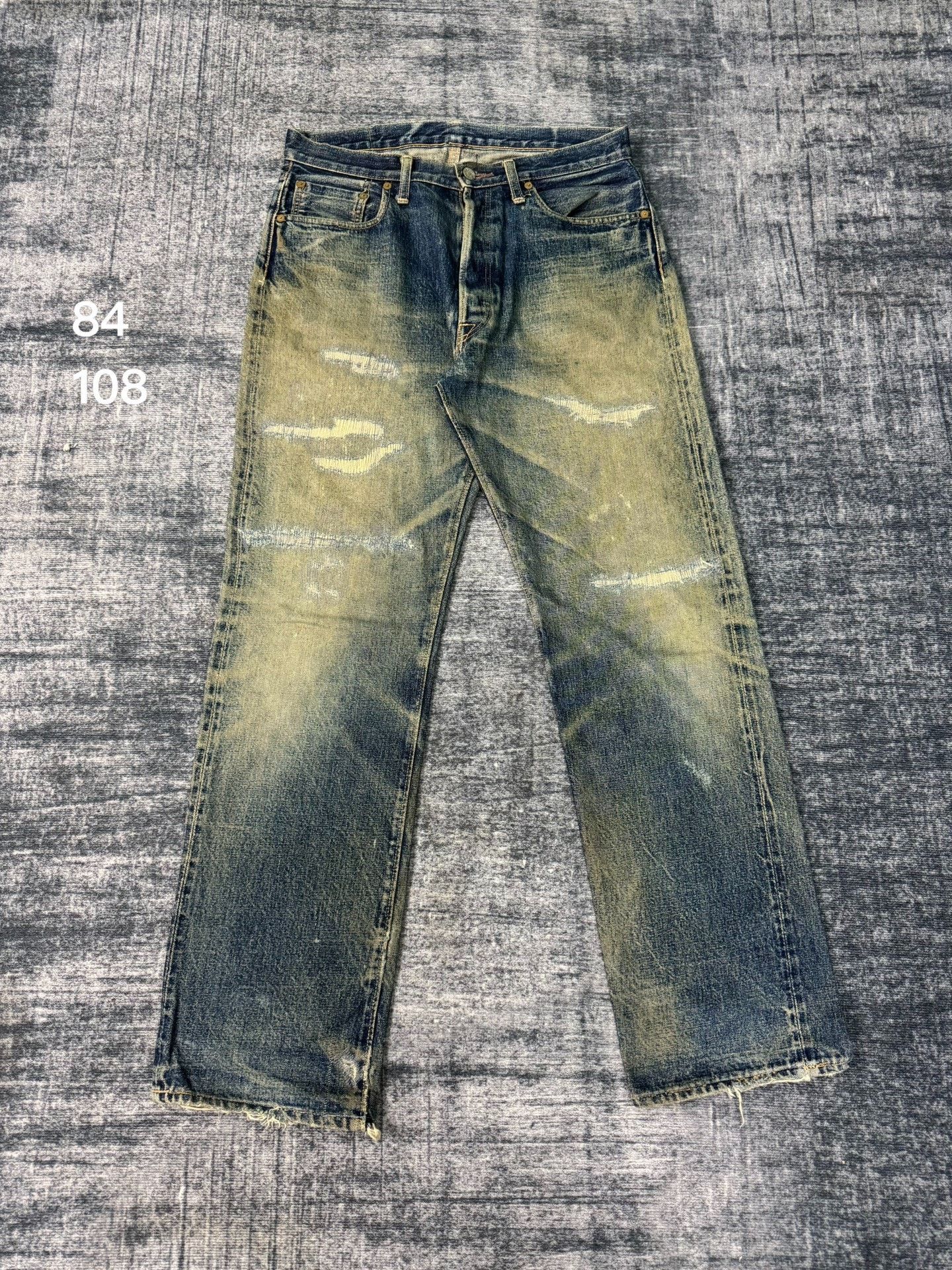 Vintage Vintage 90s Denim Jeans Size US 33 - 1 Thumbnail
