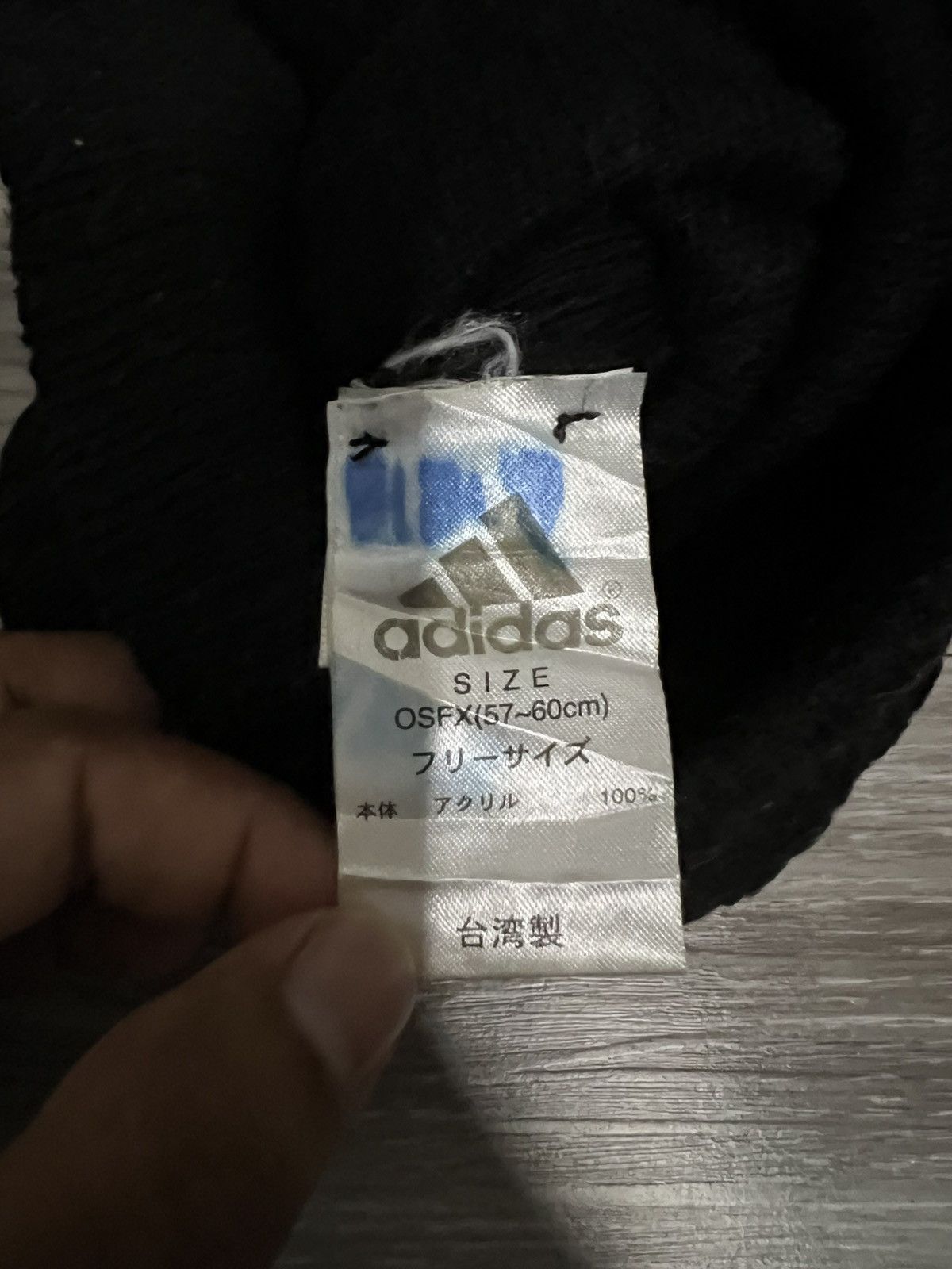 Adidas Vintage Adidas Big Logo Beanie Hat Size ONE SIZE - 6 Thumbnail